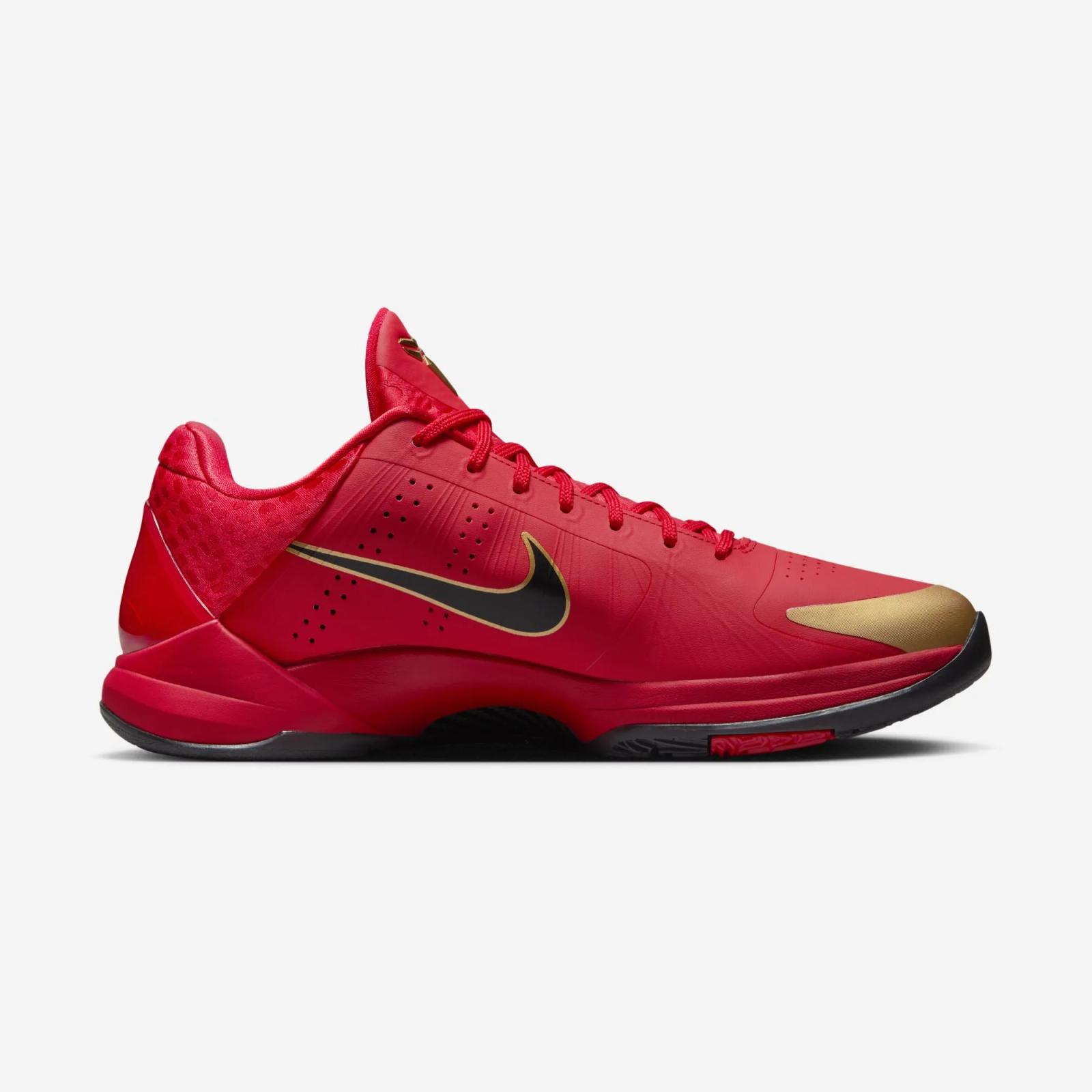 Nike Kobe 5 Protro University Red / Metallic Gold HF5182-600 Year Of The Mamba Release Date 2025