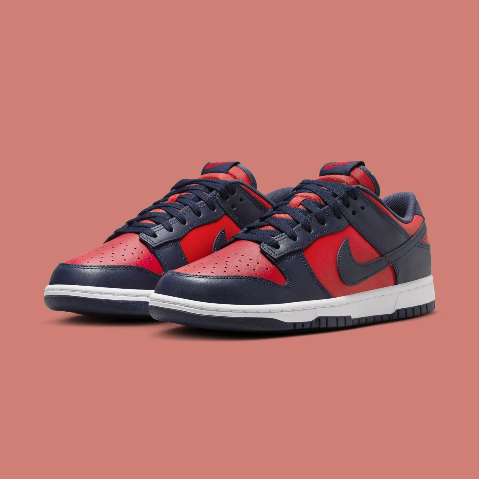Nike Dunk Low Retro University Red / Obsidian DV0833-601