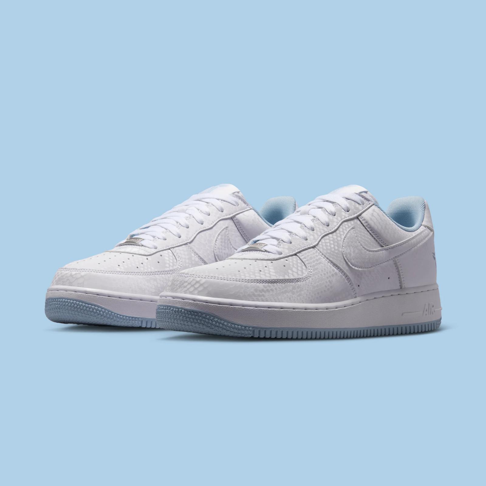 Kobe Bryant x Nike Air Force 1 Low "White & Armory Blue" drops September 1st, 2026