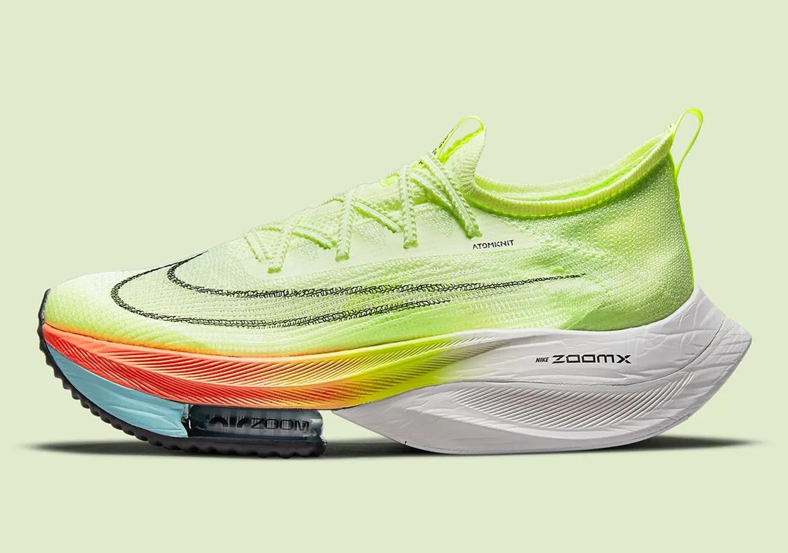 Nike Air Zoom AlphaFly NEXT% Flyknit Barely Volt