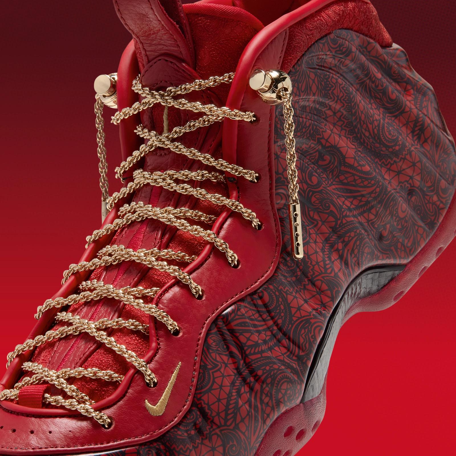 Victor Solomon x Nike Air Foamposite One "Gym Red" drops in 2026