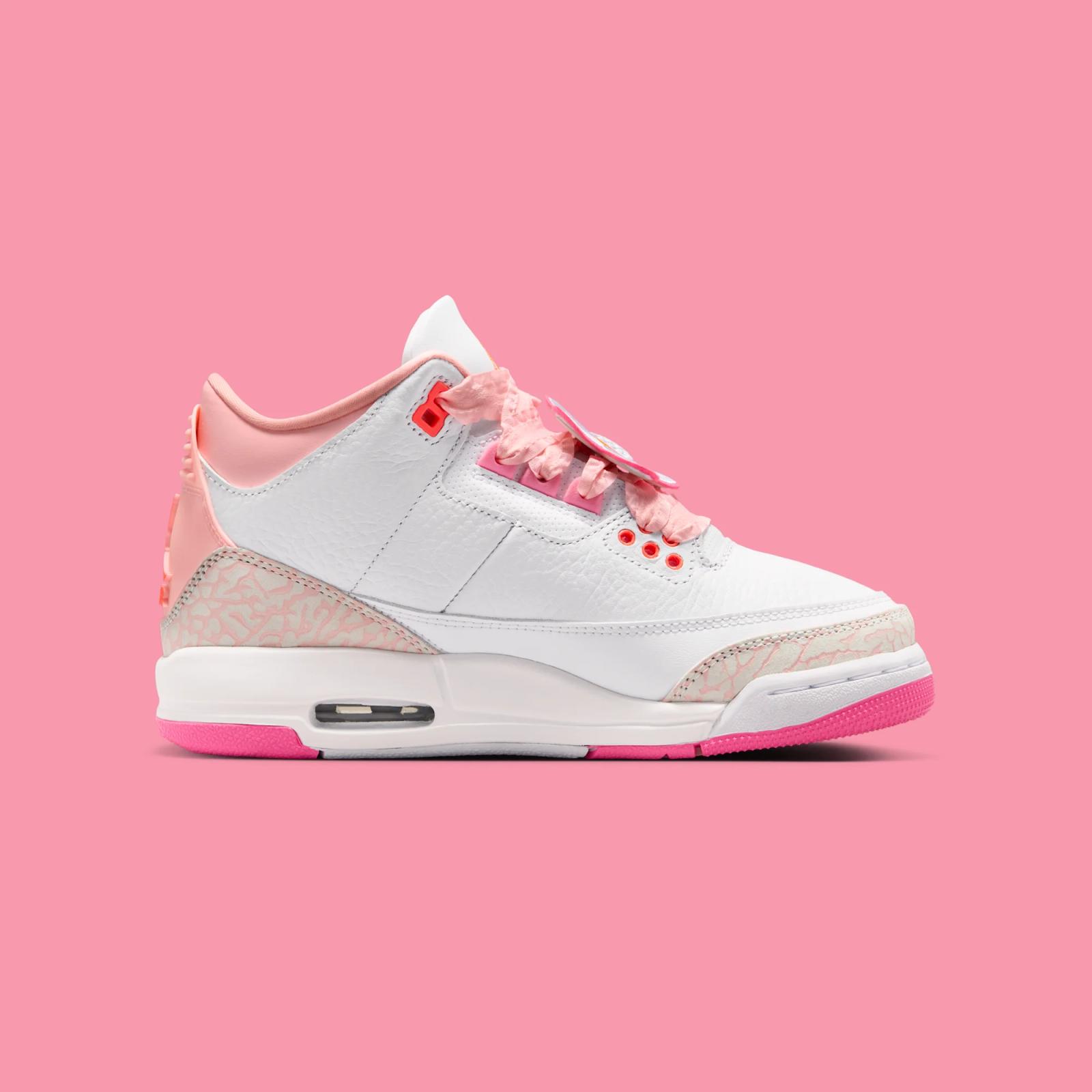 Air Jordan 3 Retro GS "Spring Flowers" drops April 1st, 2026