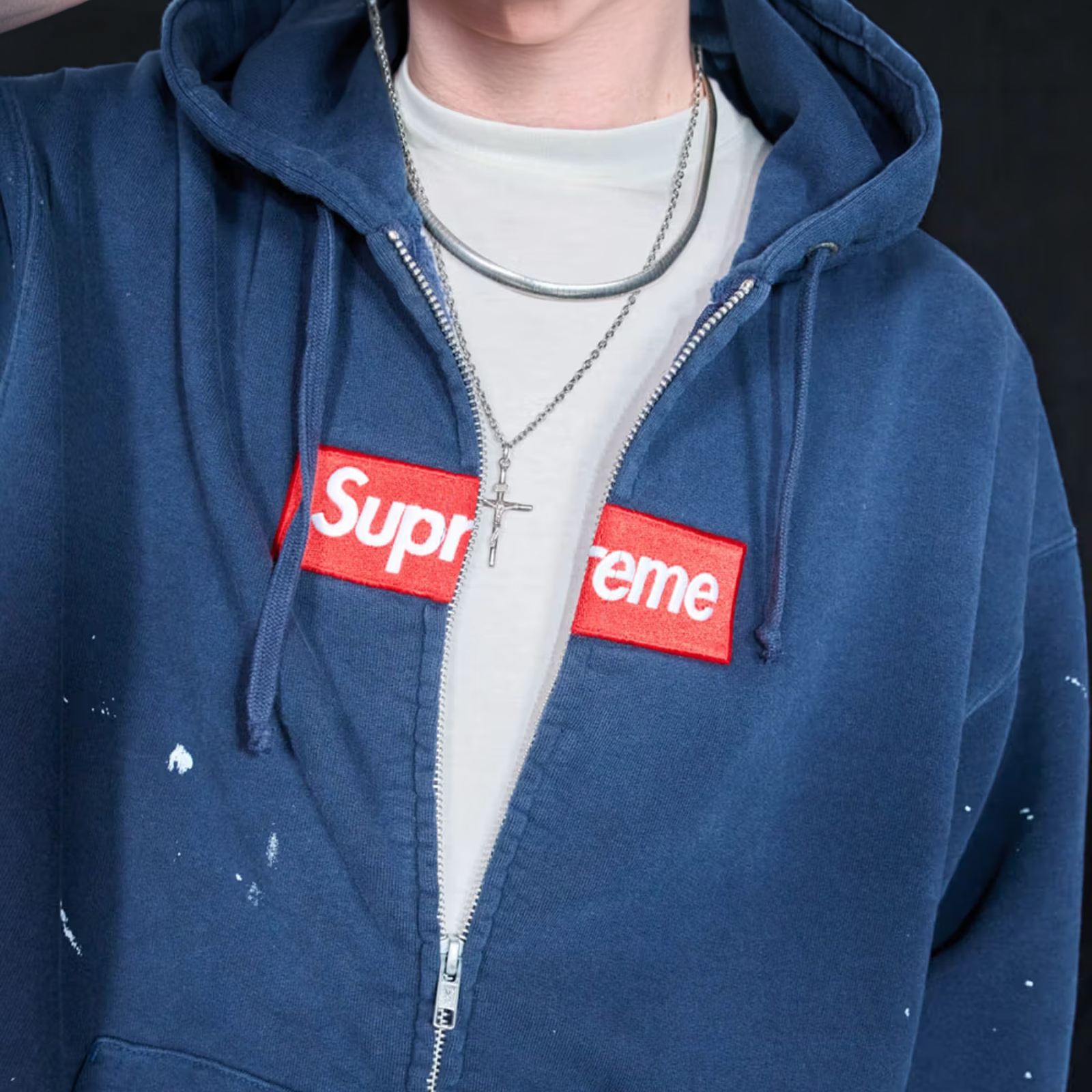 Supreme x Maison Margiela MM6 Zip-Up Box Logo Hoodie releases March 19th, 2026
