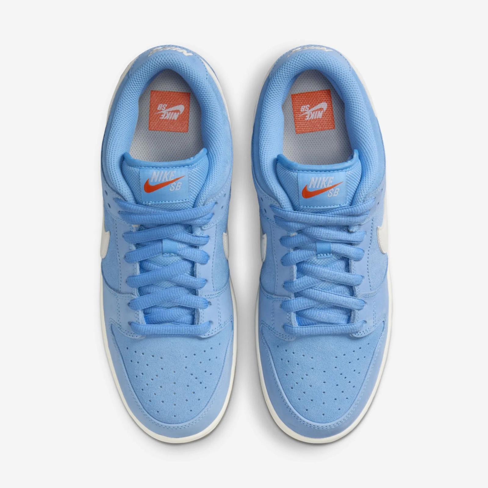 Nike SB Dunk Low Pro ISO University Blue FJ1674-401 Release Date 2025