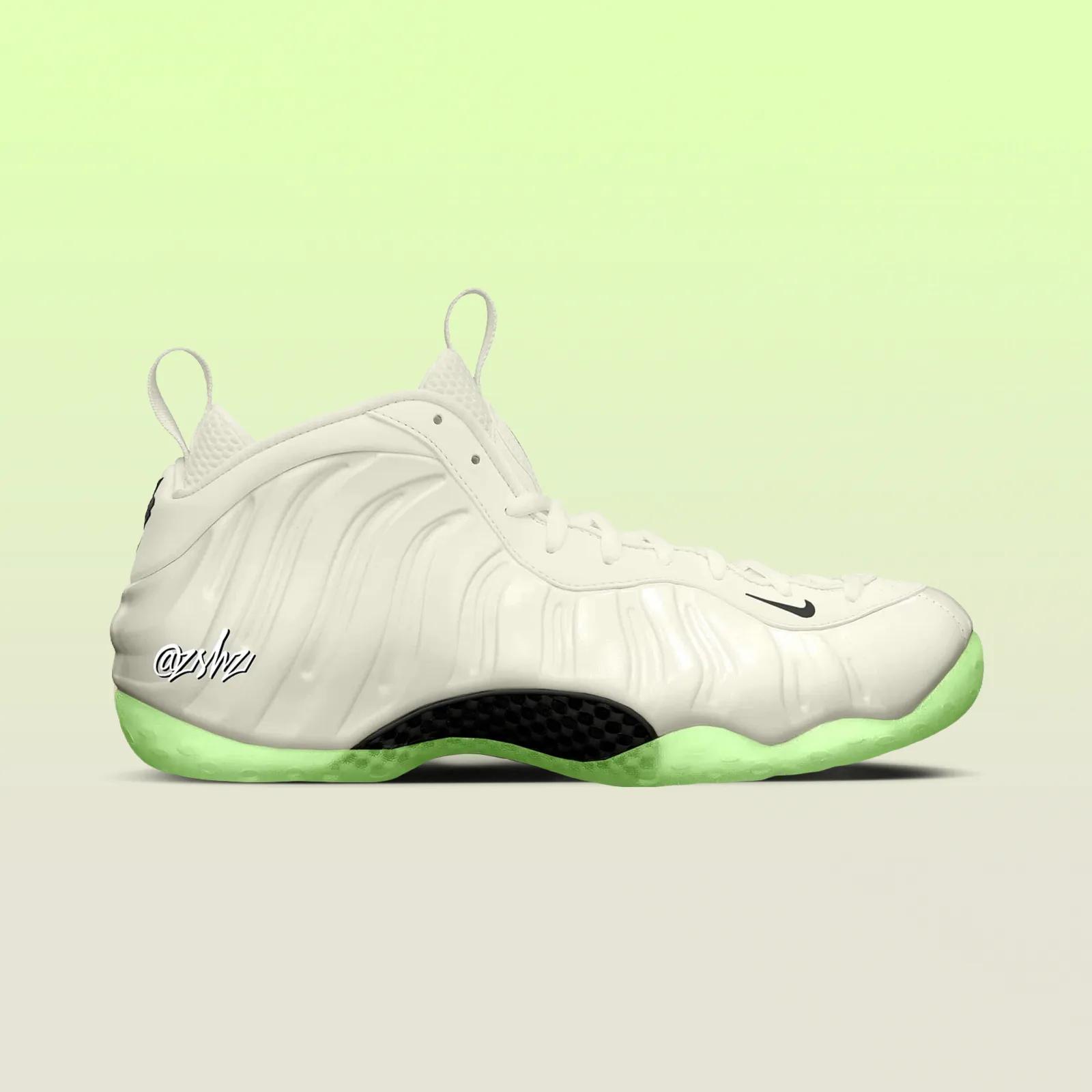 Nike Air Foamposite One "Phantom & Barely Volt" releasing in 2026