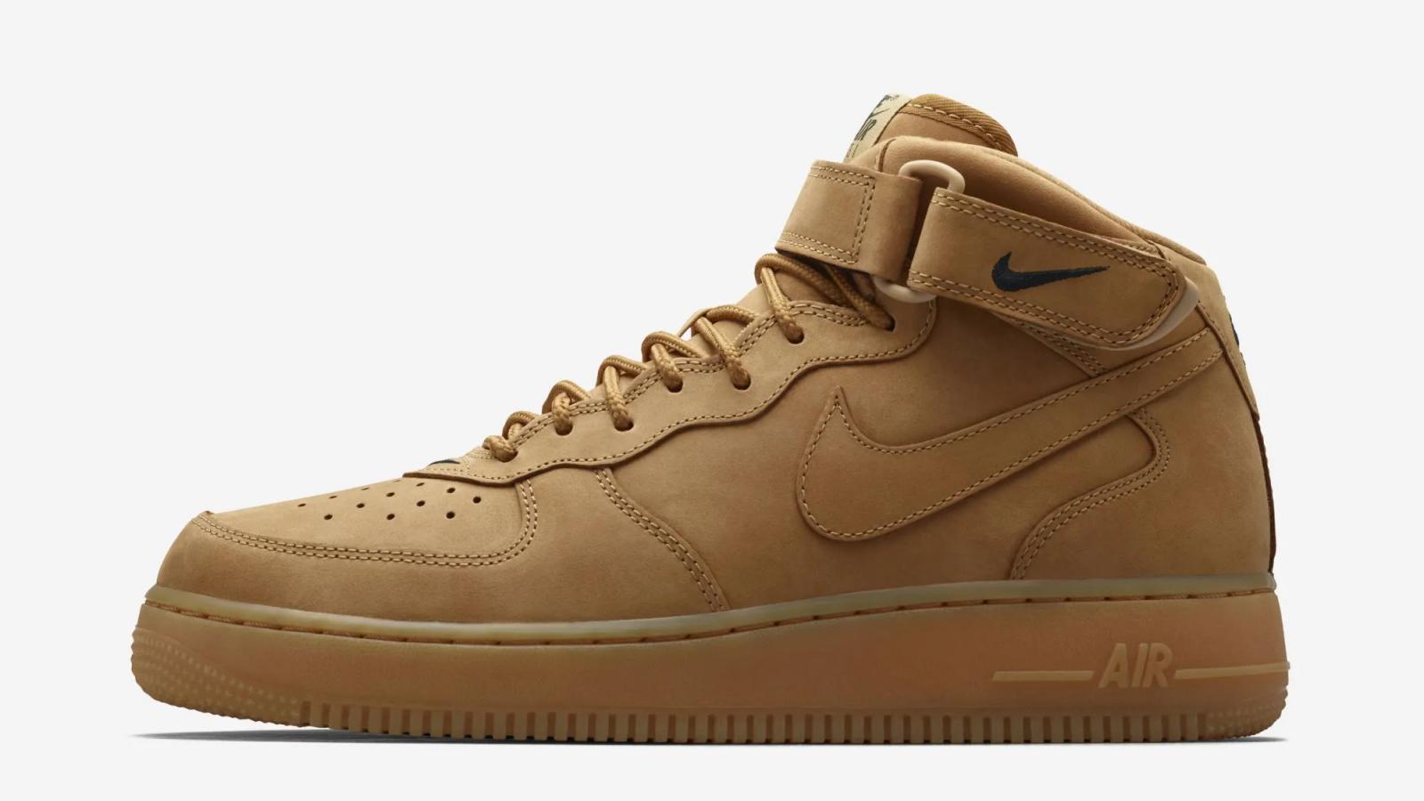 Nike Air Force 1 Mid Premium “Flax” Restock 2025