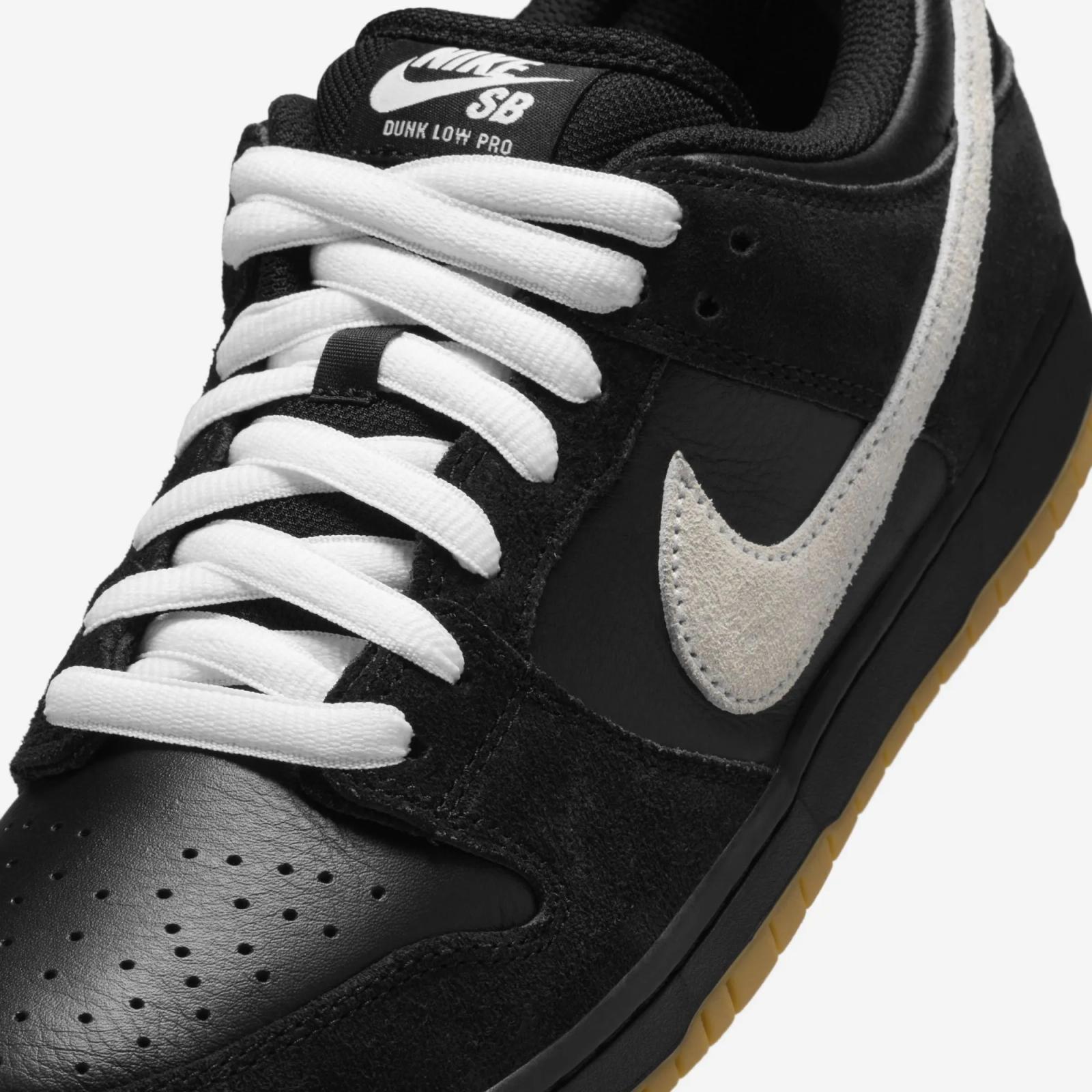 Nike SB Dunk Low Pro Black White Gum HF3704-003