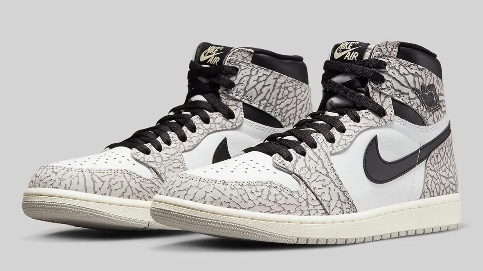 Air Jordan 1 Retro High OG White Cement