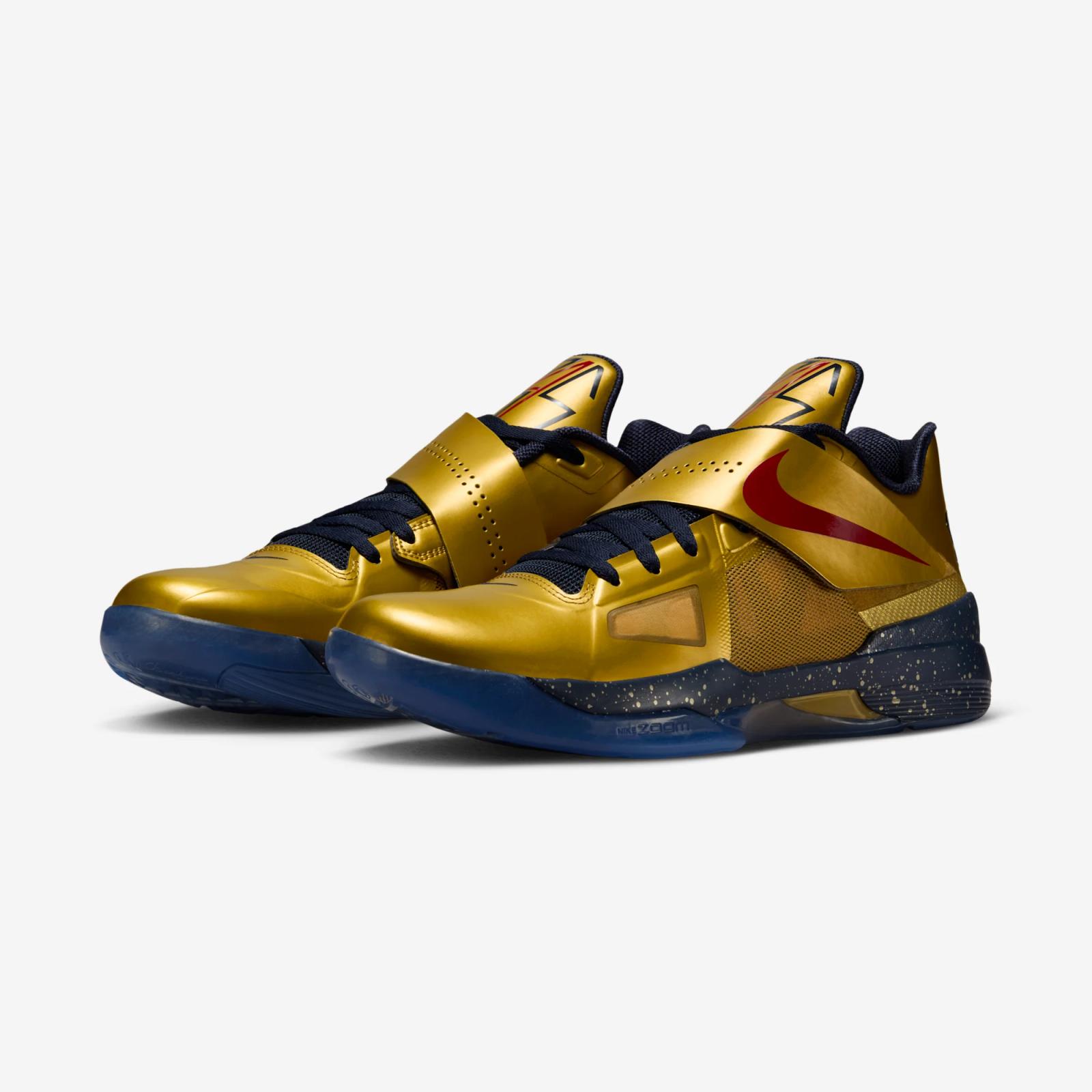 Nike Zoom KD 4 Gold Medal 2025 Release Date IB3554-700