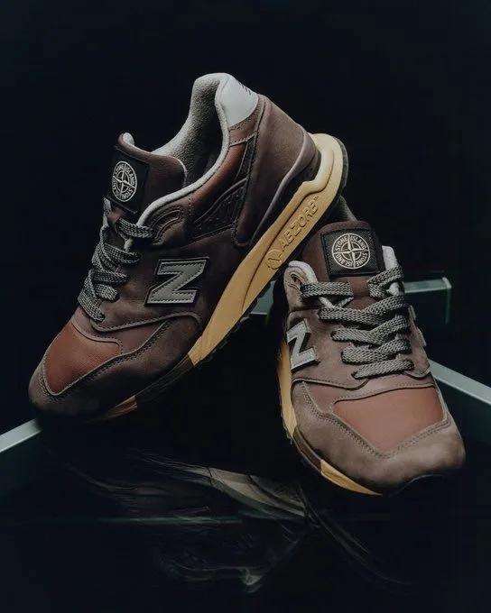 Stone Island x New Balance 998 "Raso Gommato"
