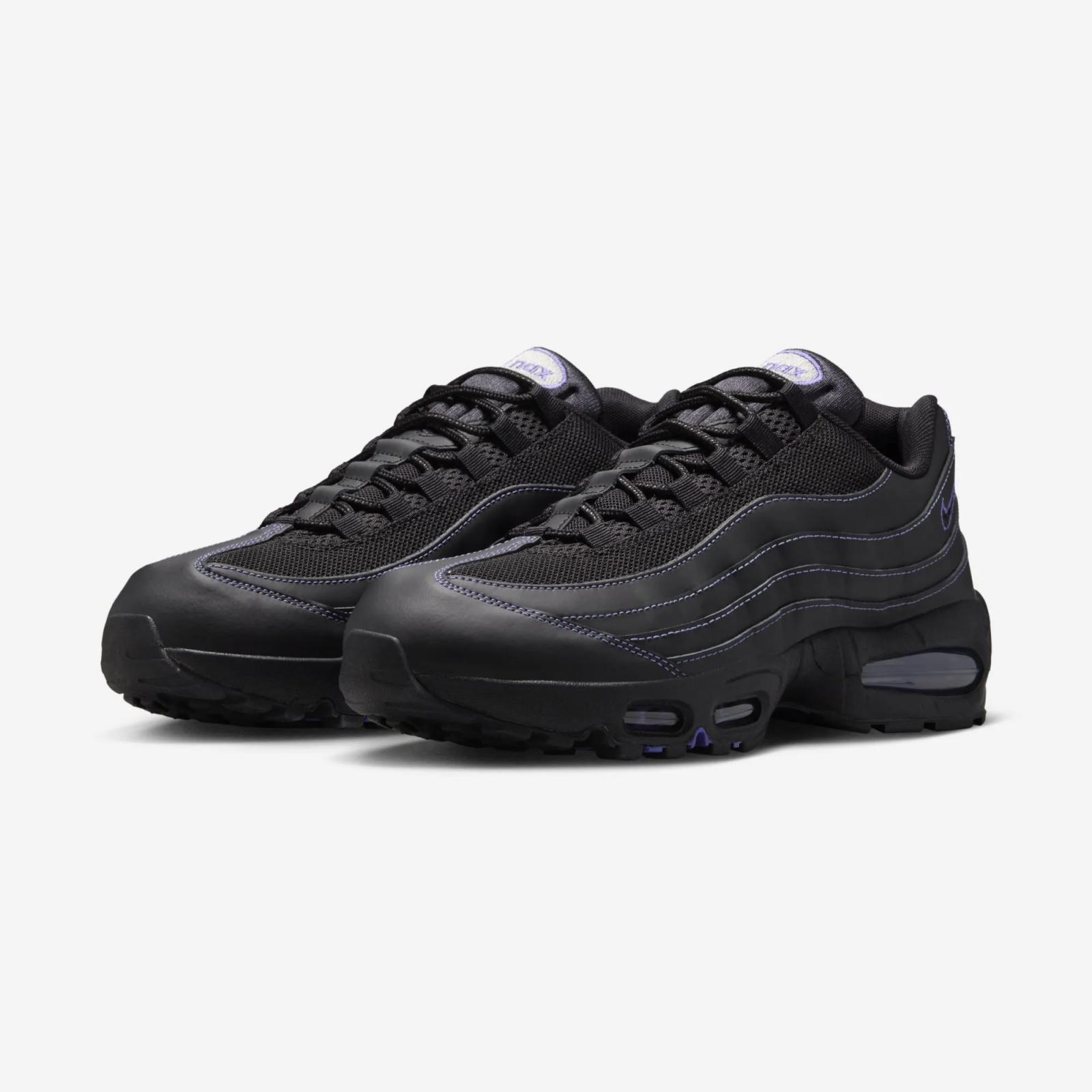 Nike Air Max 95 OG Big Bubble Black / Persian Violet IB7936-001 2025 Release Date