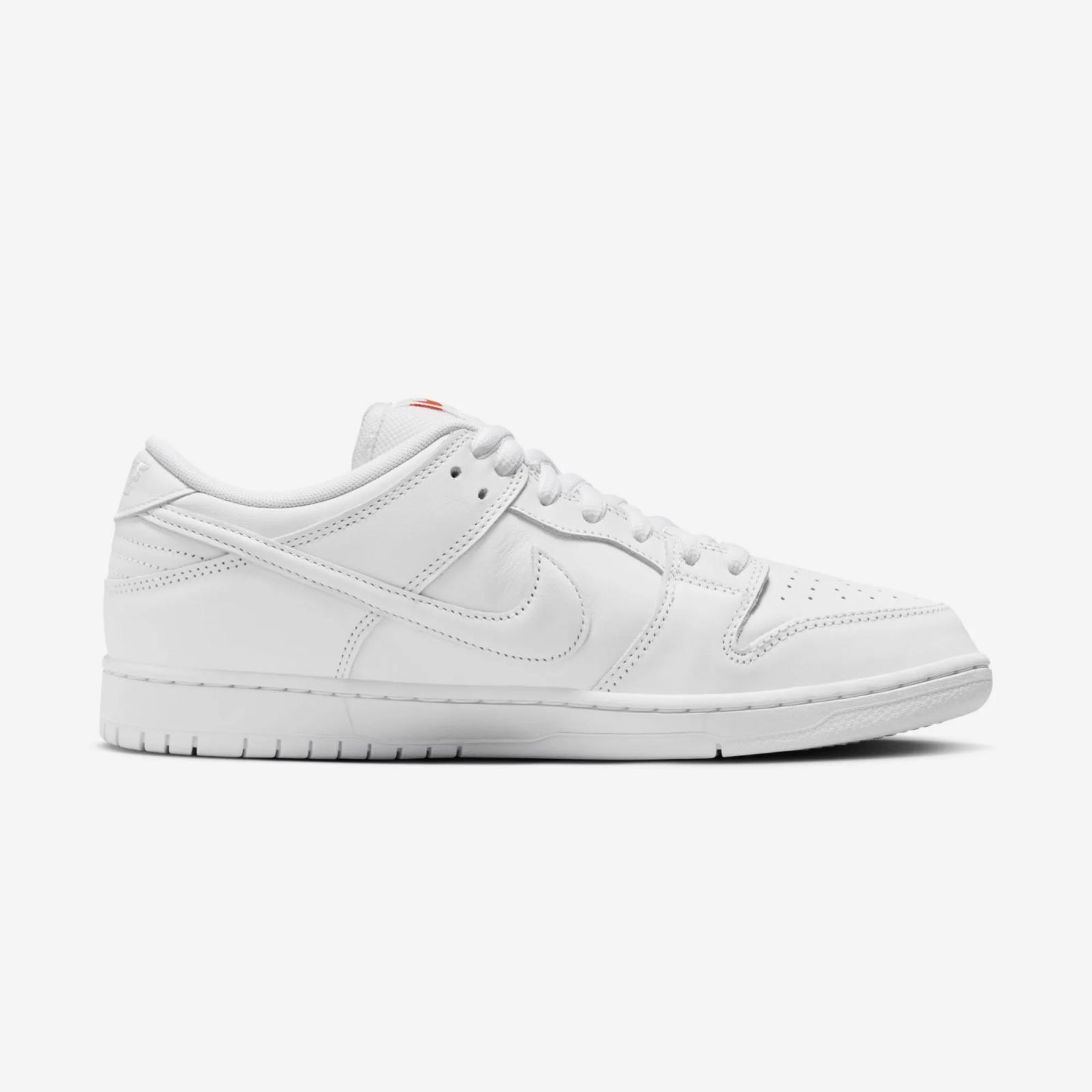 Nike SB Dunk Low Pro ISO Triple White FJ1674-100
