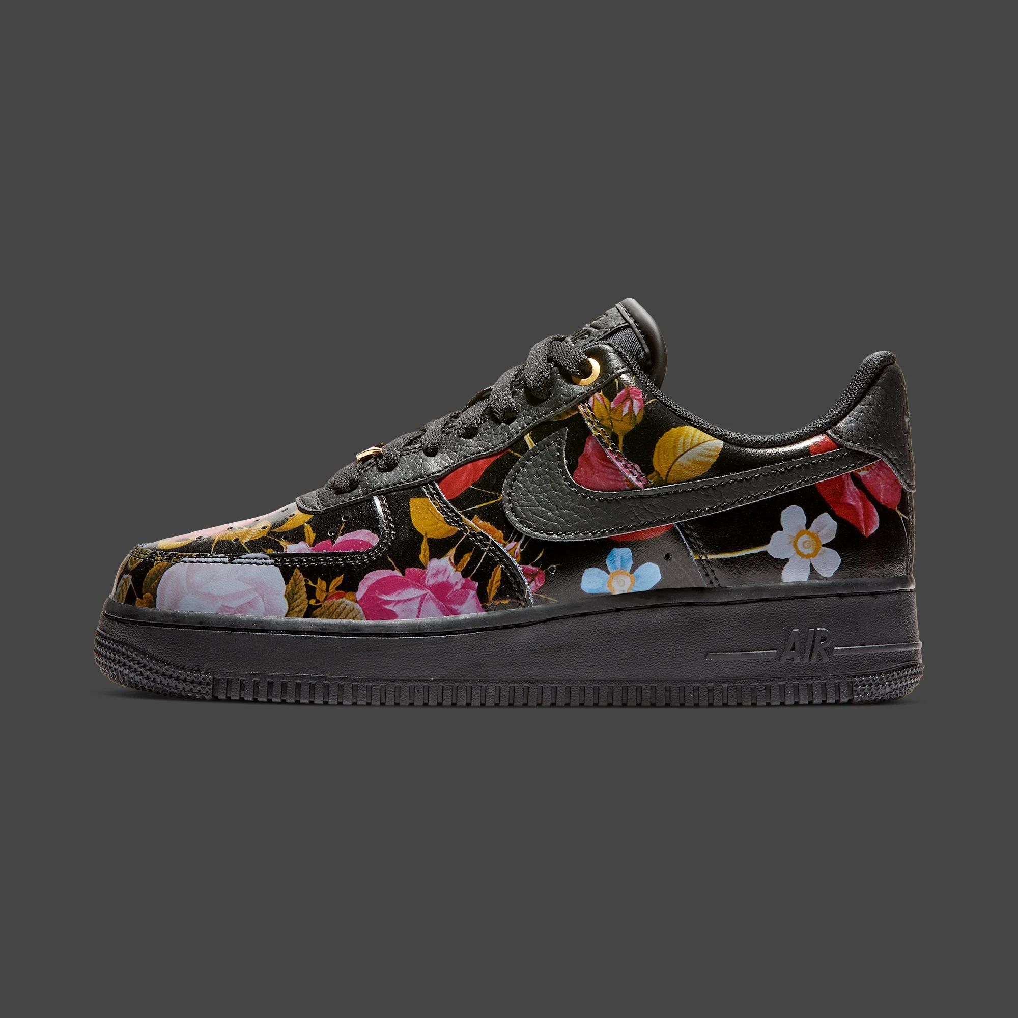 Nike Air Force 1 Low LX "Black Floral" returns in 2026