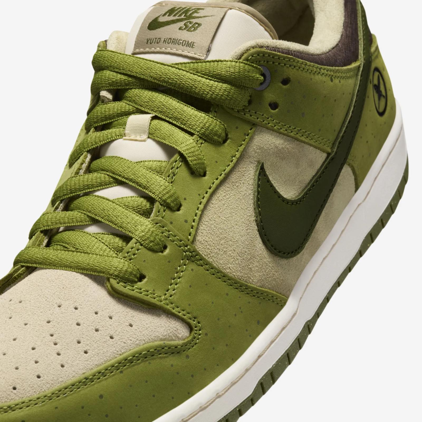 Yuto Horigome x Nike SB Dunk Low Pro Asparagus HF8022-300