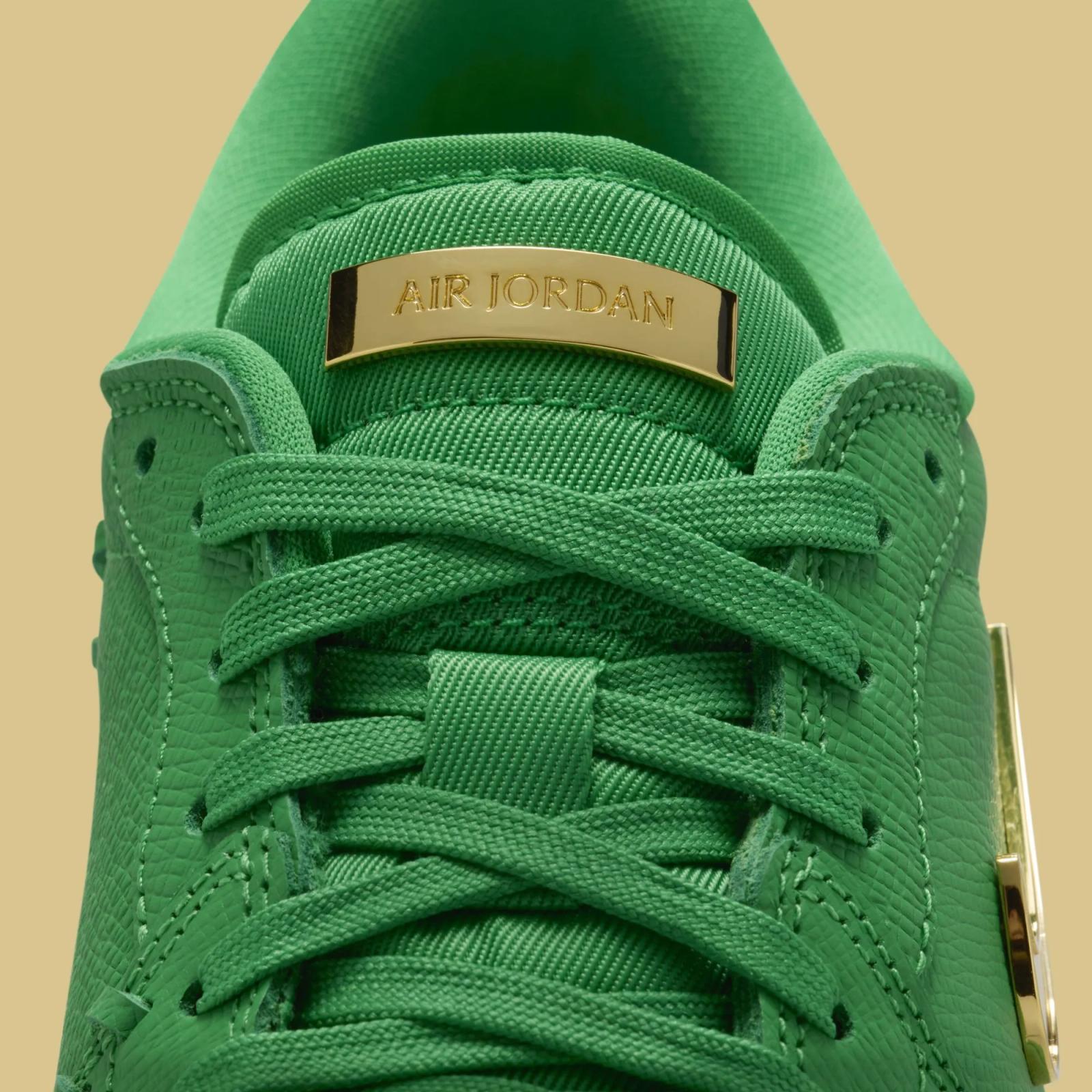 Air Jordan 1 Low Method of Make WMNS Lucky Green Metallic Gold