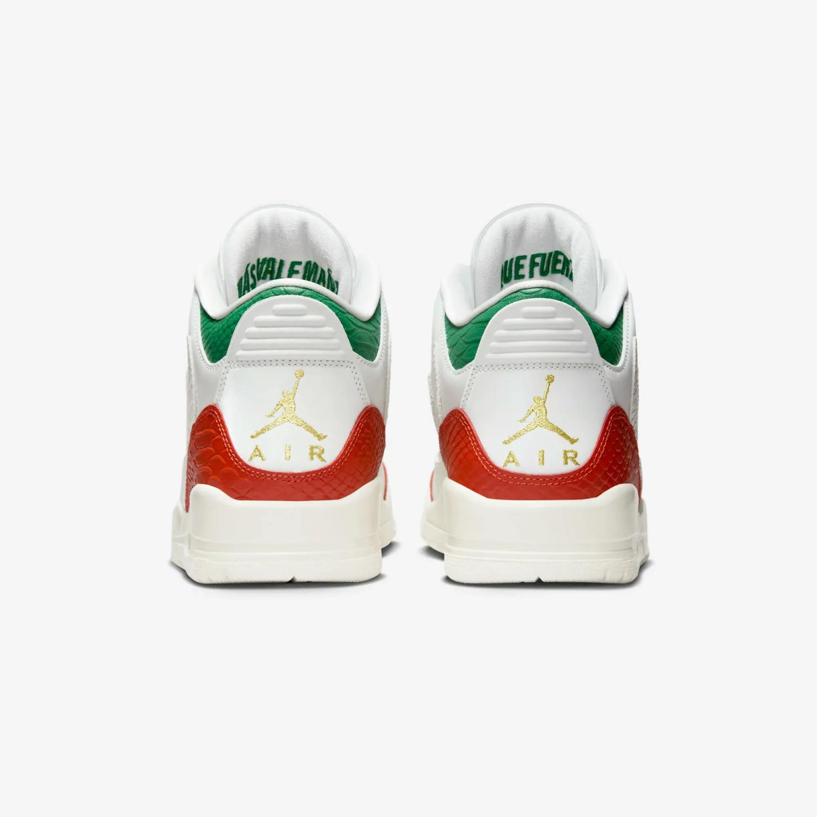 Air Jordan 3 Retro MEX Summit White IO1752-100 Release Date