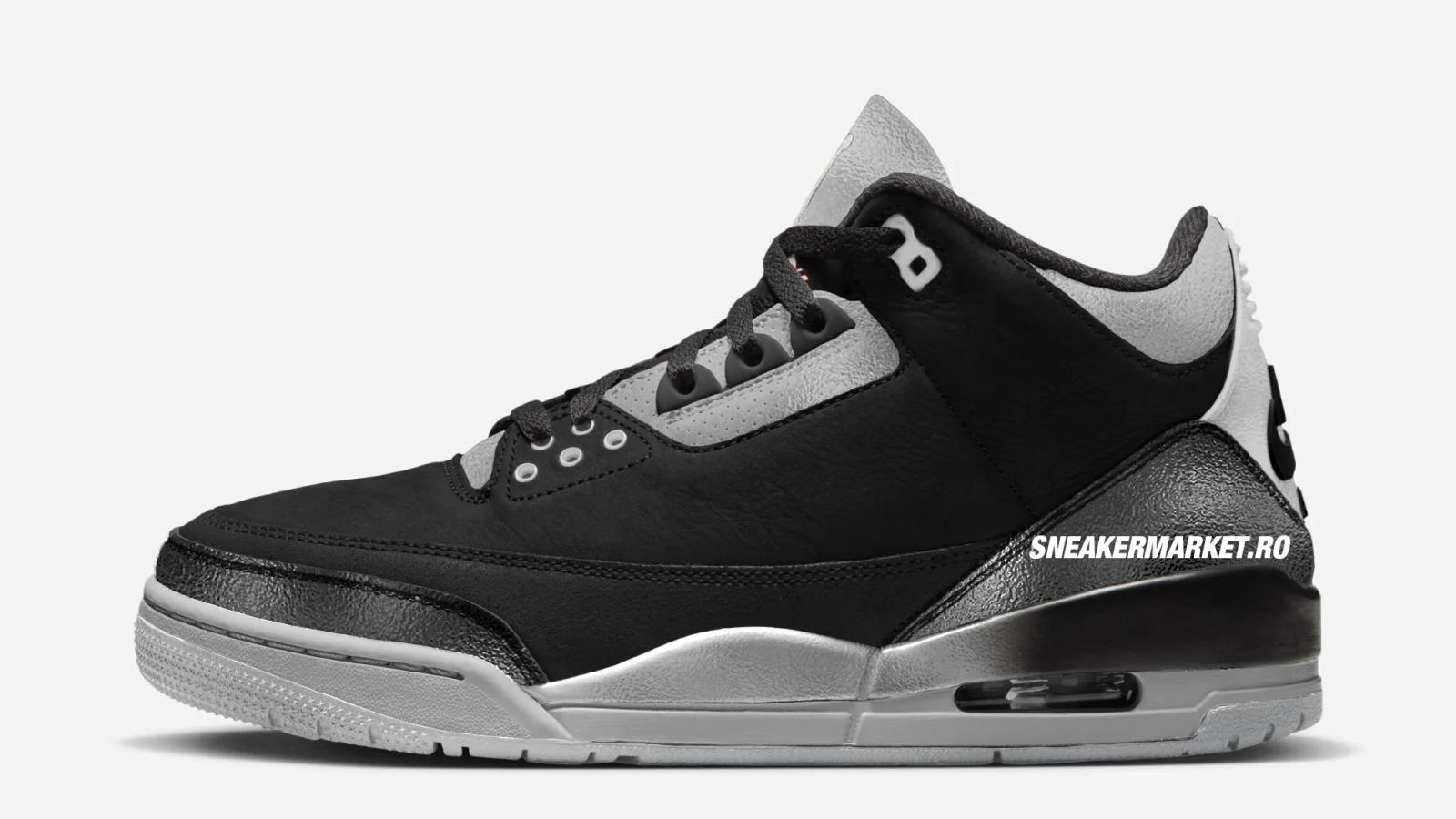 Air Jordan 3 Retro MEX “Black / Metallic Silver”