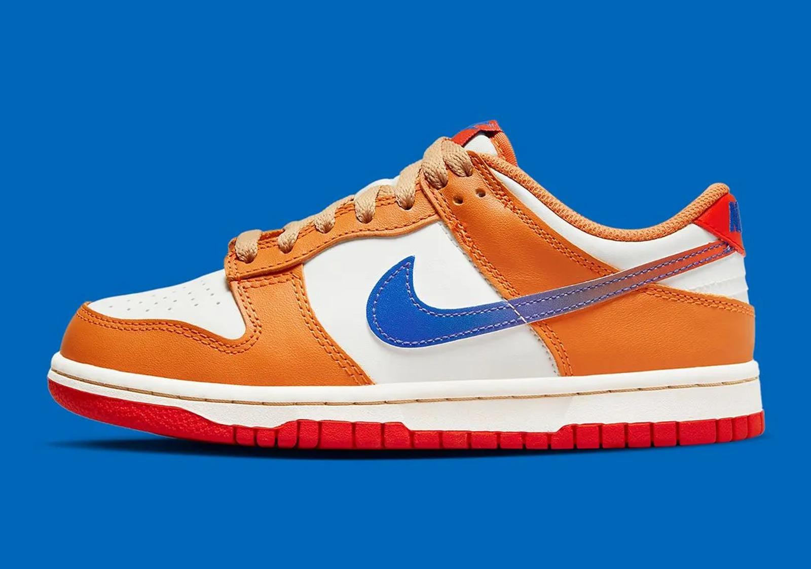 Nike Dunk Low GS Orange Blue