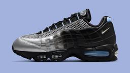 Palace x Nike Air Max 95 Big Bubble "Metallic Silver" drops April 10th, 2026 Palace x Nike Air Max 95 Big Bubble "Metallic Silver" drops April 10th, 2026
