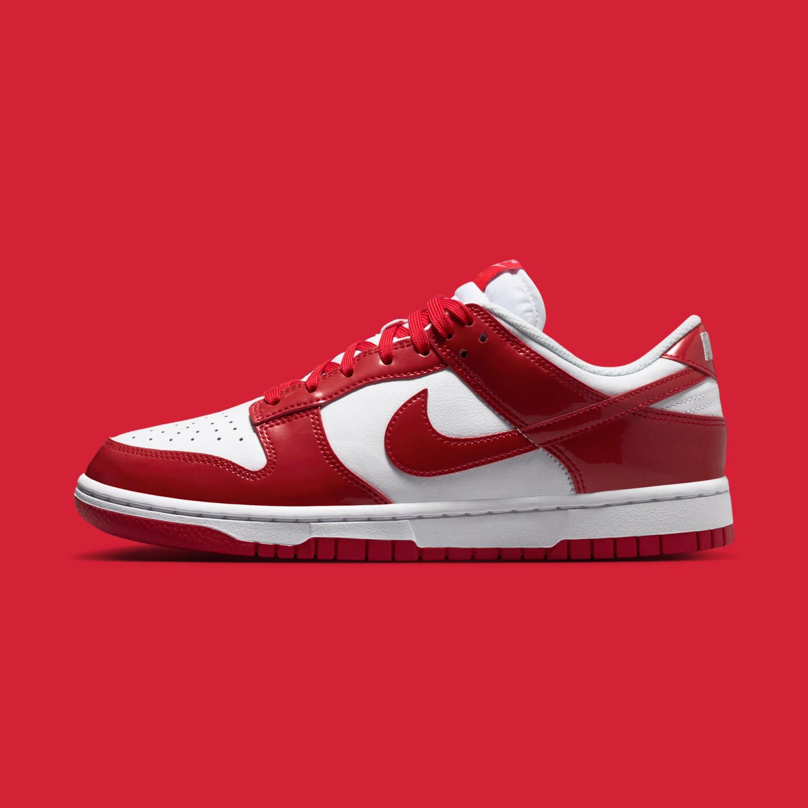 Nike Dunk Low SE "White & University Red" drops in 2026