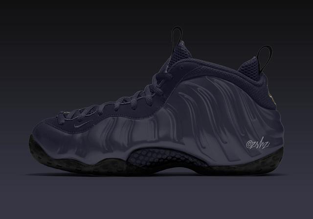 Nike Air Foamposite One W "Obsidian" Obsidian/Obsidian/Black/Metallic Gold Grain
