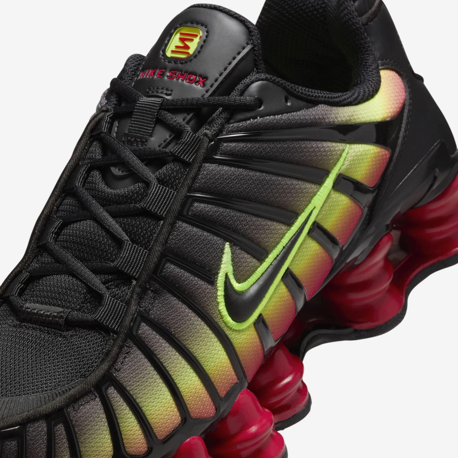 Nike Shox TL Black Volt Fire Red HJ9609-001