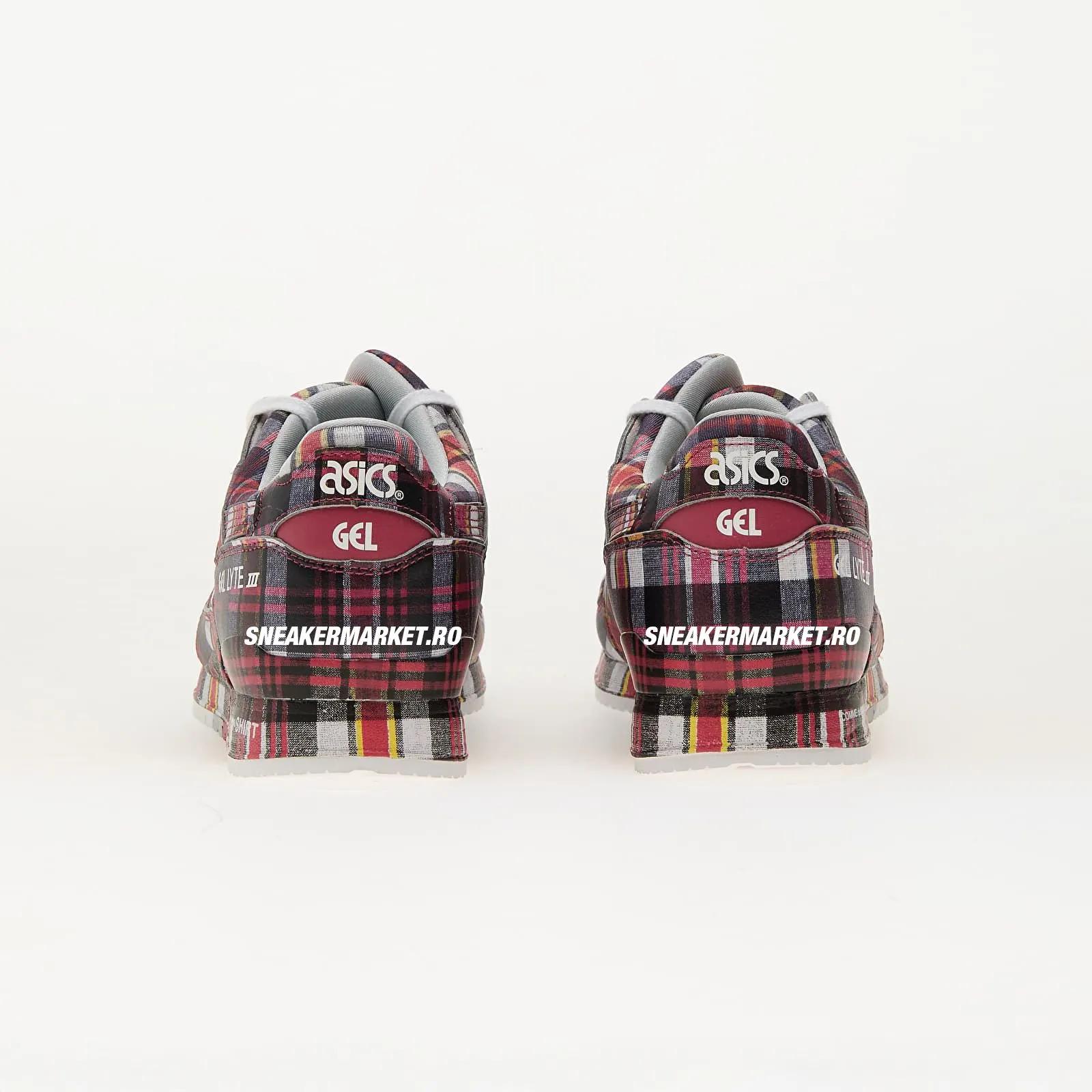 Comme des Garçons SHIRT x Asics Gel-Lyte 3 Plaid Pack