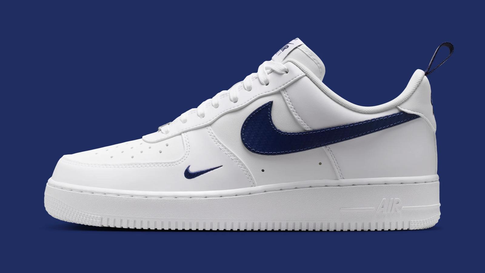Nike Air Force 1 Low Tech "White & Midnight Navy" drops April 1st, 2026 Nike Air Force 1 Low Tech "White & Midnight Navy" drops April 1st, 2026