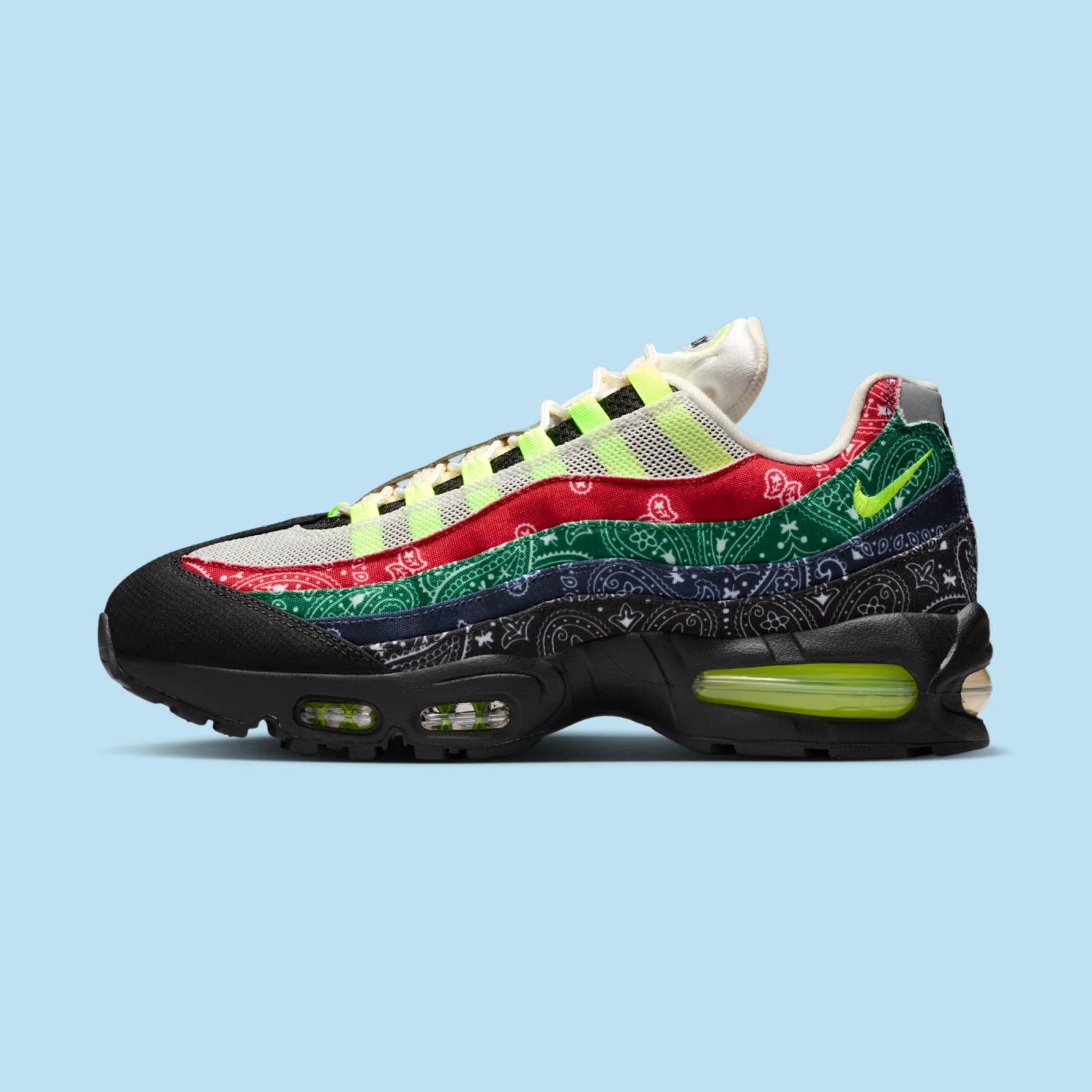 Nike Air Max 95 "Paisley Bandana" release date March 2026