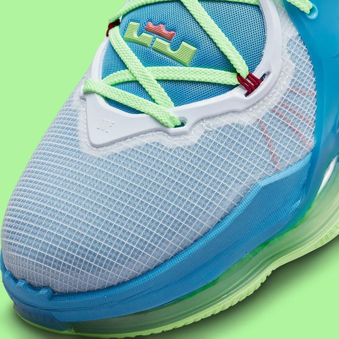 Nike LeBron 19 Dutch Blue Lime Glow