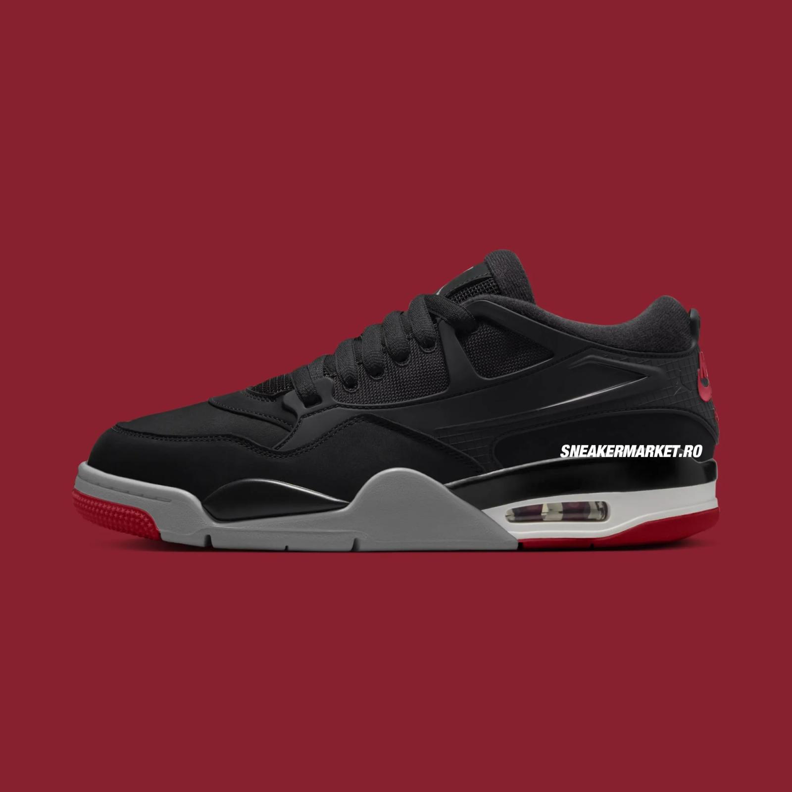 Air Jordan 4 RM Bred Black Red FQ7939-061 Release Date Fall 2025
