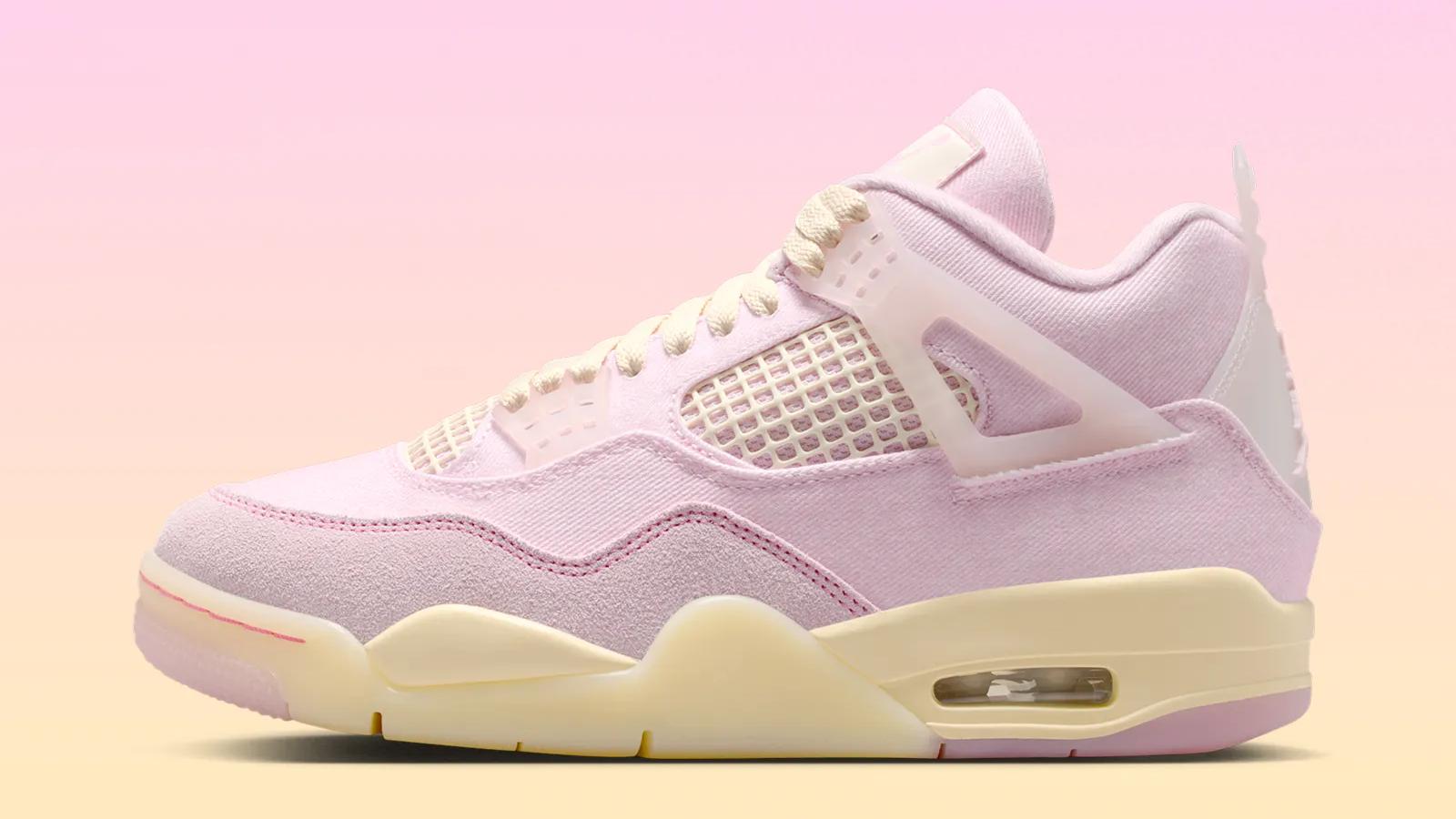 Air Jordan 4 Retro TEX W "Iced Carmine" drops April 23, 2026