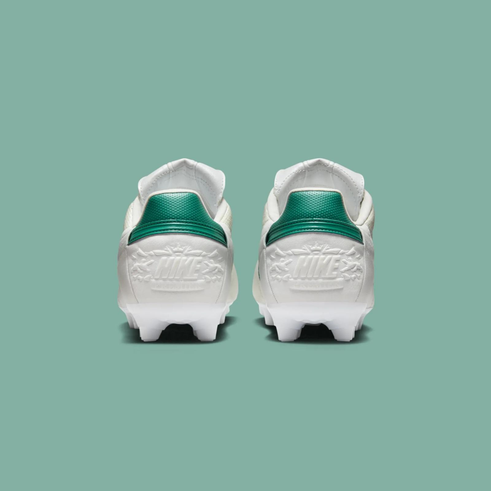 Nike Premier III U FG Metallic White Mystic Green