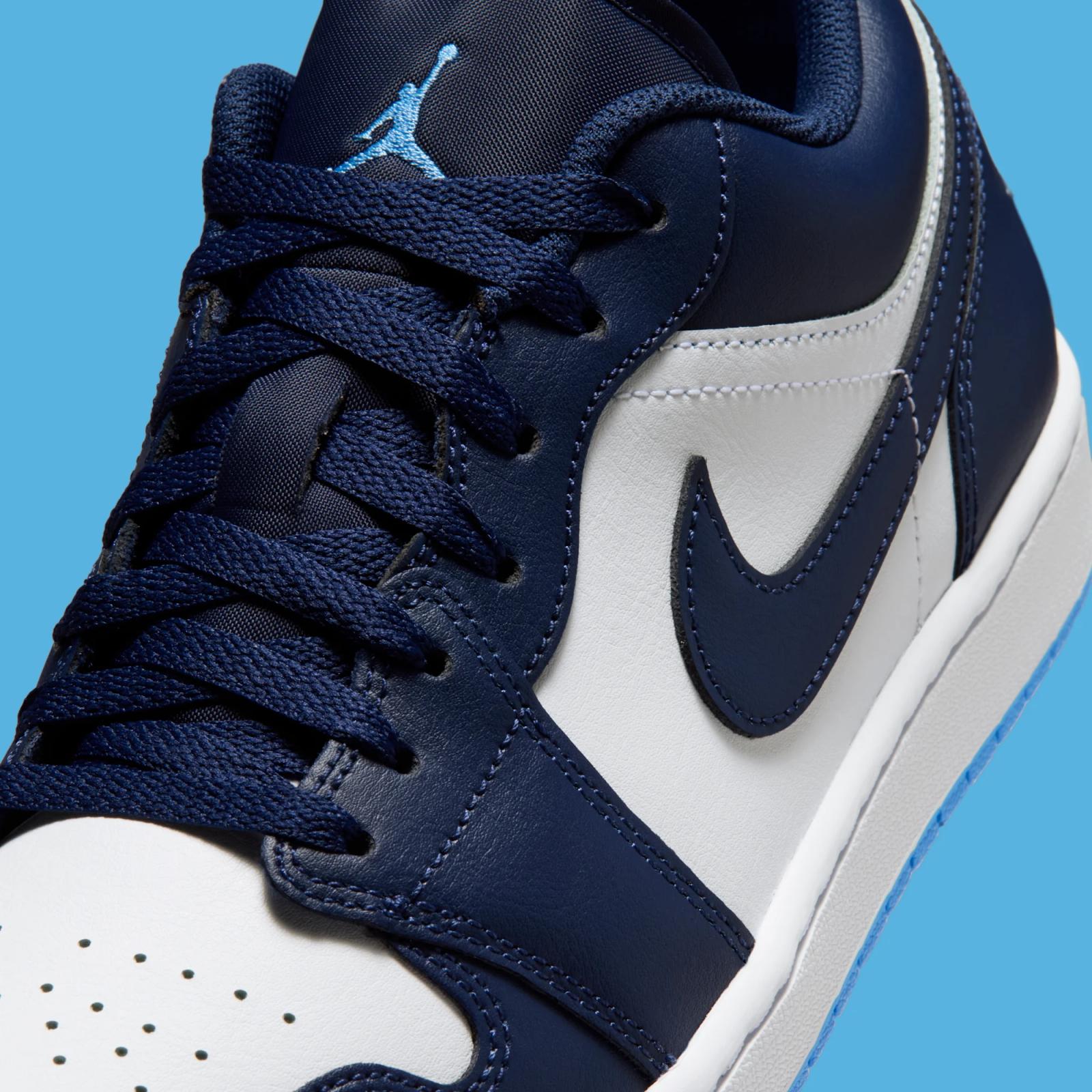 Air Jordan 1 Low "Midnight Navy & University Blue" drops April 1st, 2026