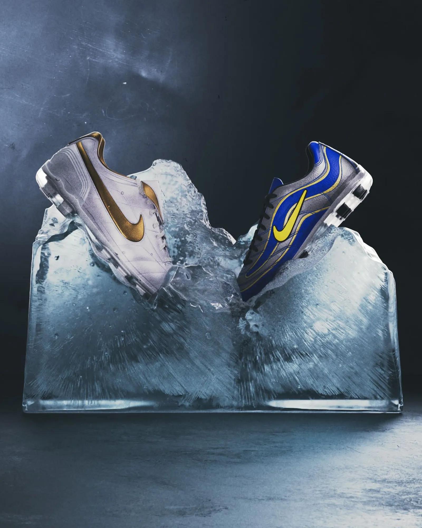 Nike Cryo Shot Tiempo Legend R10 Ronaldinho IQ8164-100 R9 Ronaldo IQ8160-400 Release Info