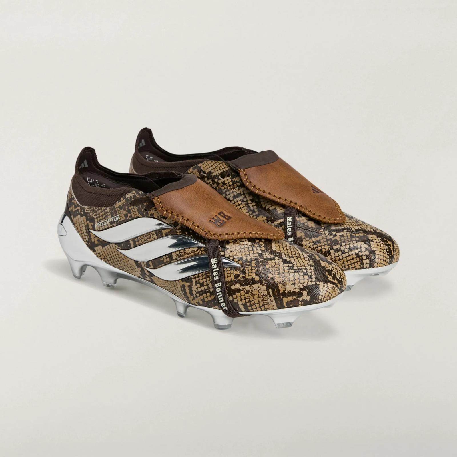 Wales Bonner x Adidas Predator Elite FG "Snakeskin" drops April 17th, 2026