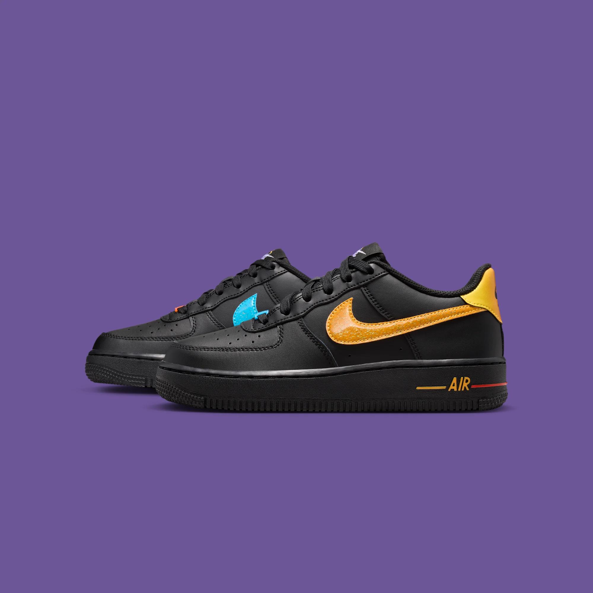 Nike Air Force 1 Low GS "Black & Multi-Color" drops in 2026