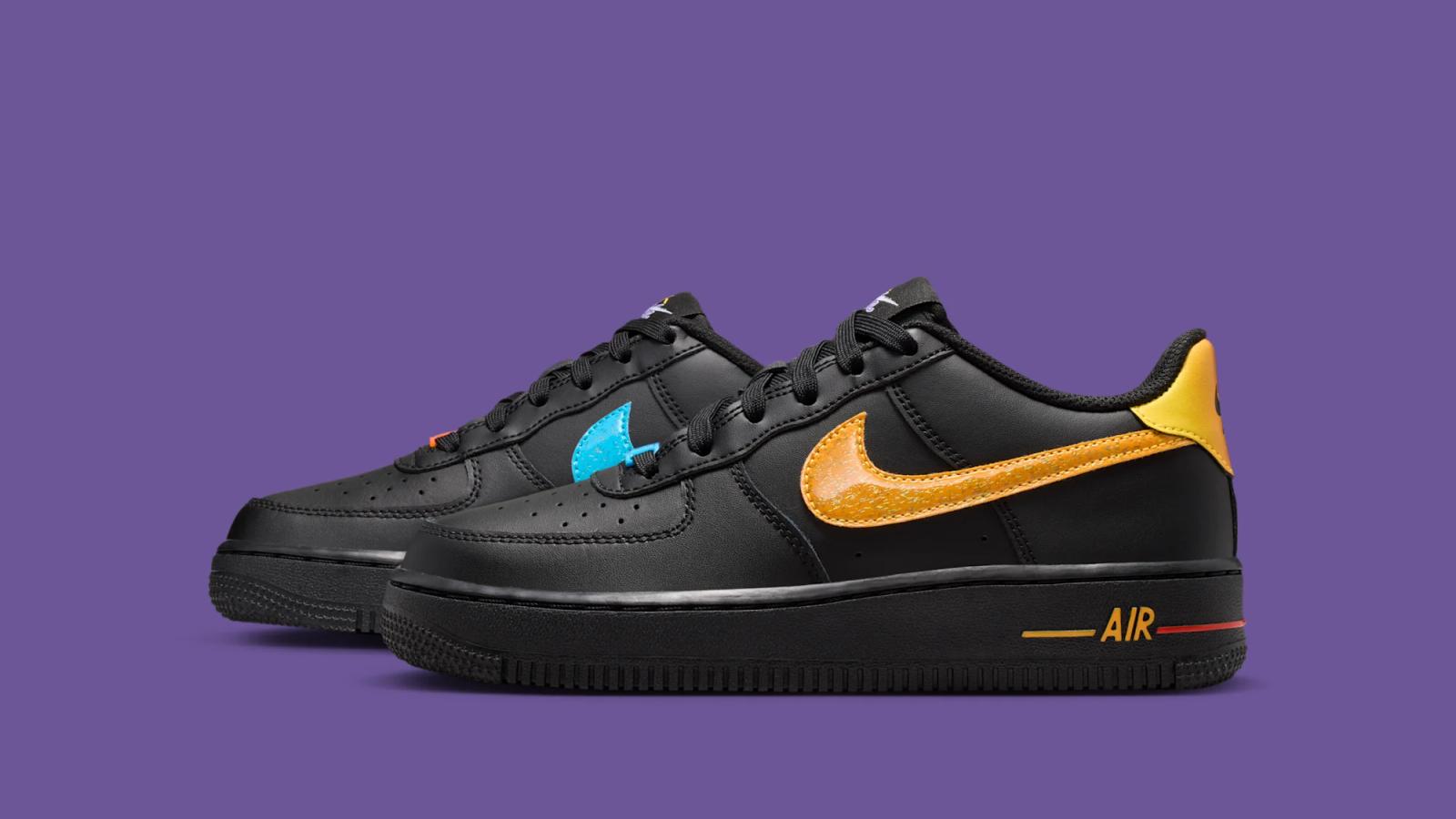 Nike Air Force 1 Low GS "Black & Multi-Color" drops in 2026