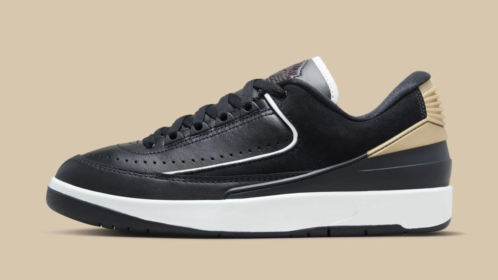 Air Jordan 2 Retro Low āBlack / Varsity Redā