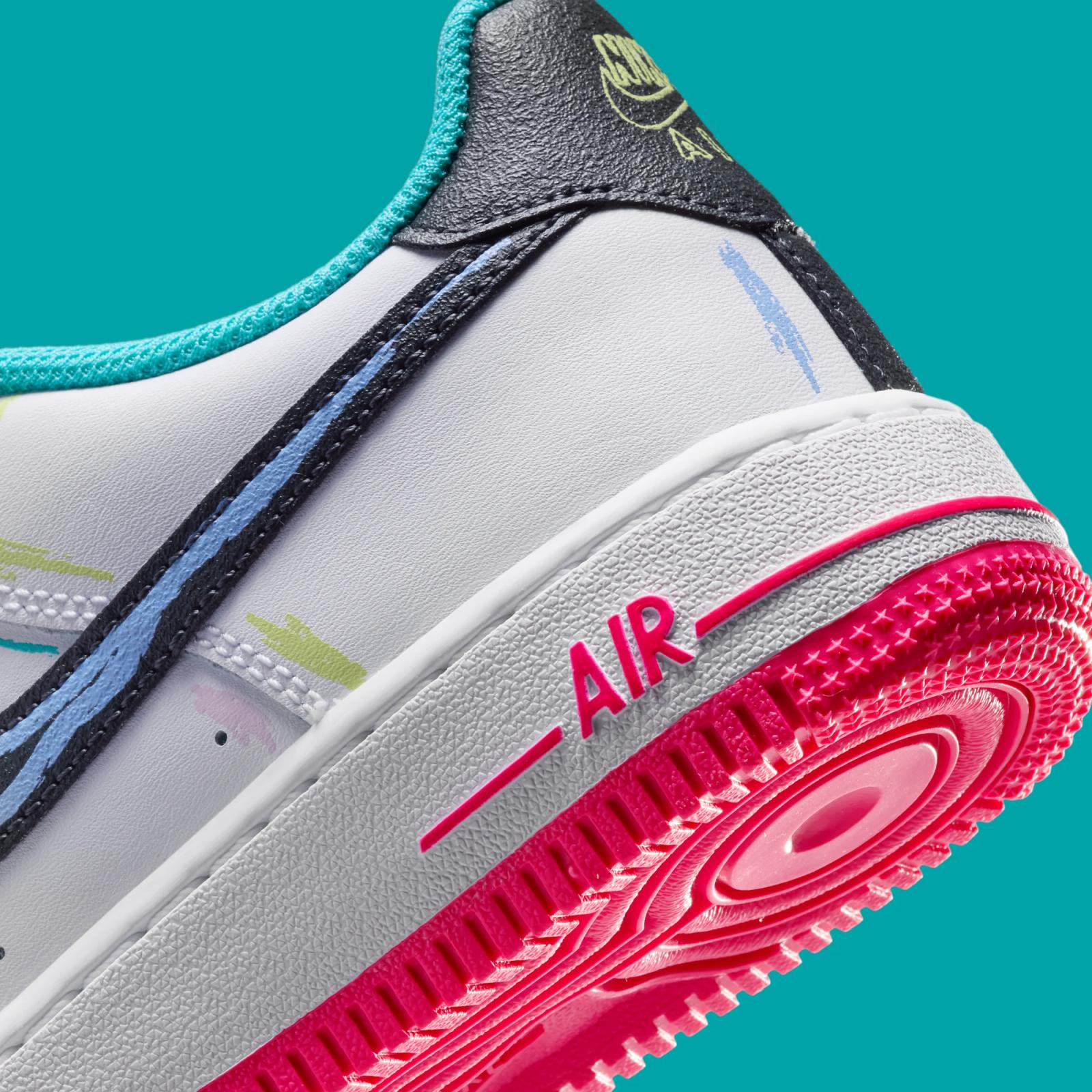 Nike Air Force 1 Low GS "Multi-Color" drops in 2026