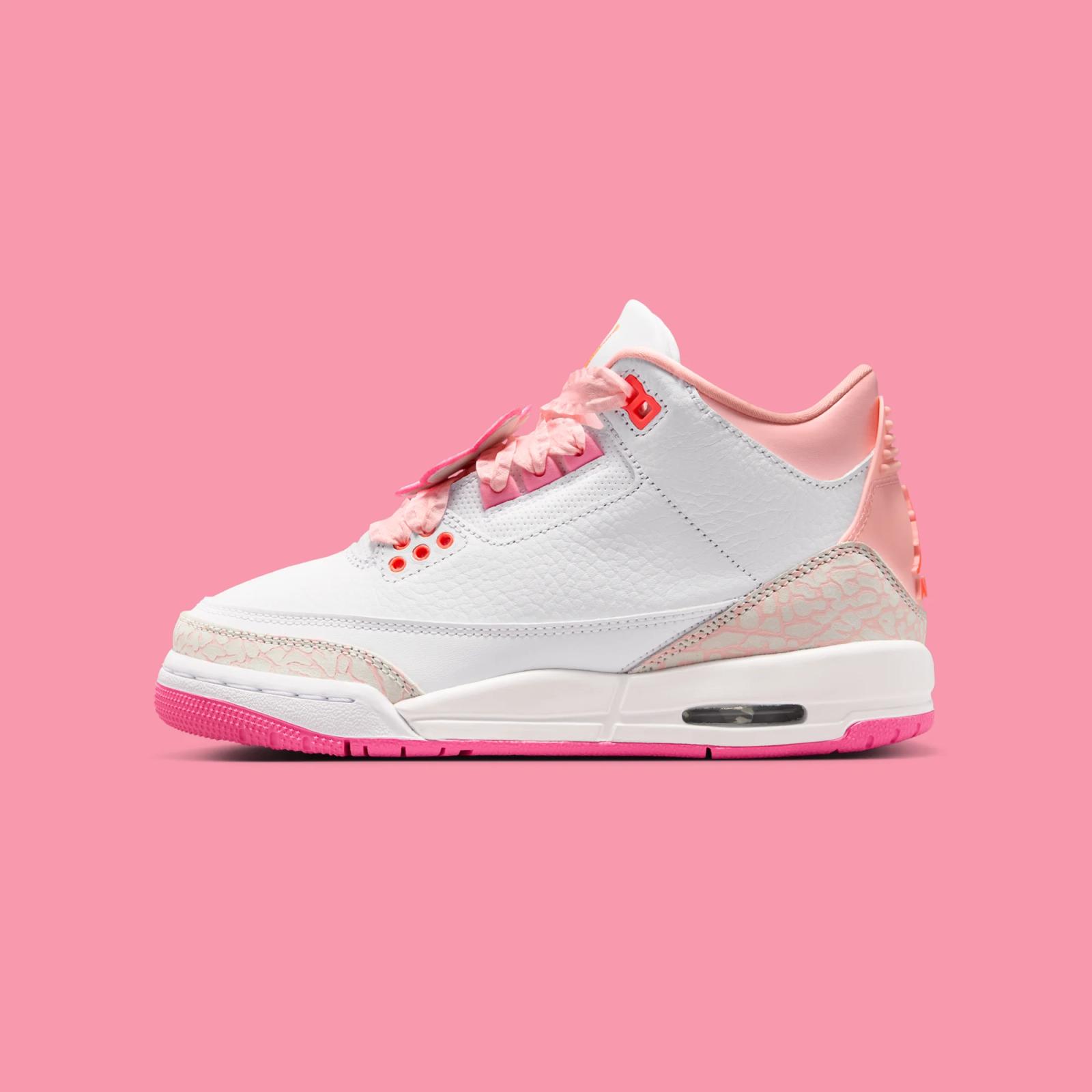 Air Jordan 3 Retro GS "Spring Flowers" drops April 1st, 2026
