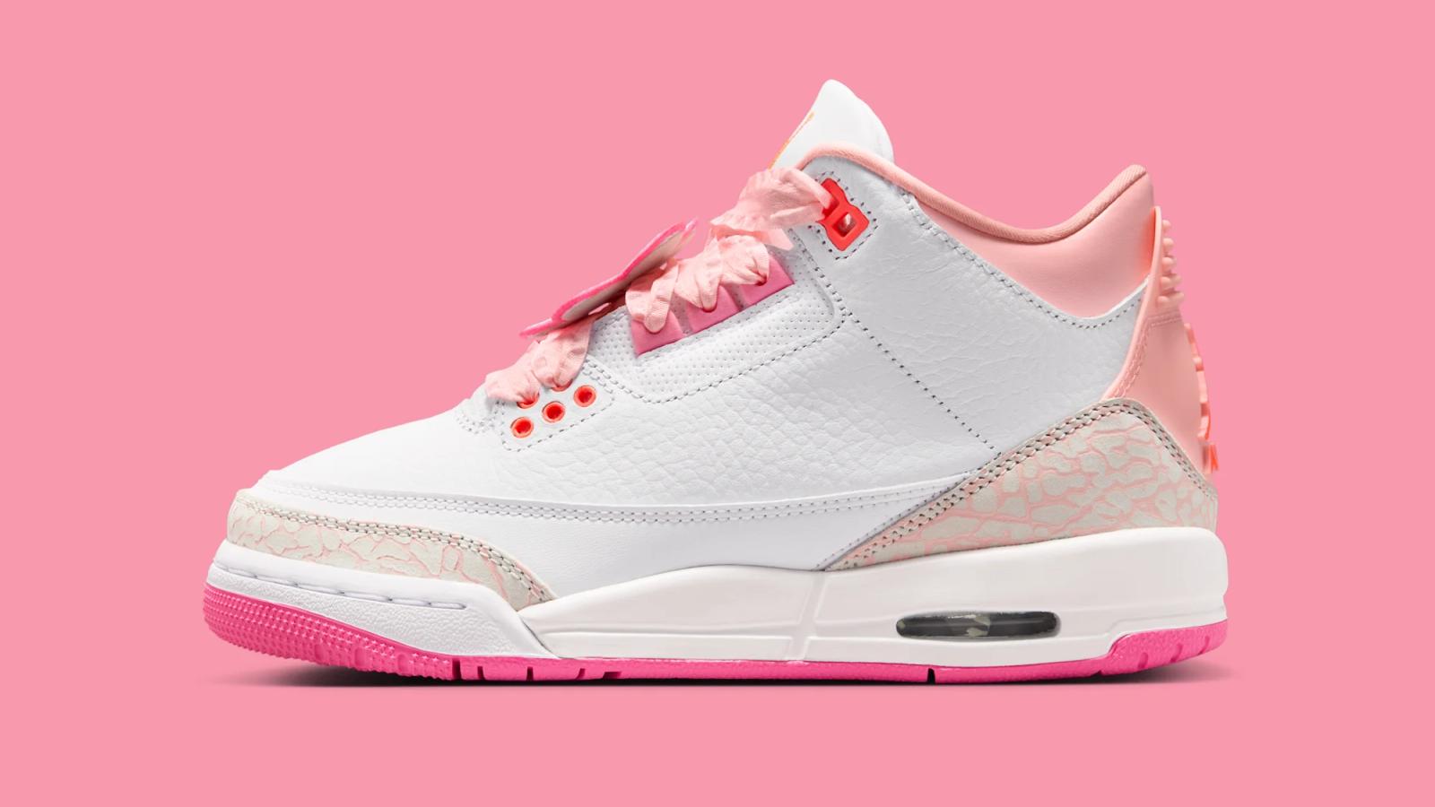 Air Jordan 3 Retro GS "Spring Flowers" drops April 1st, 2026