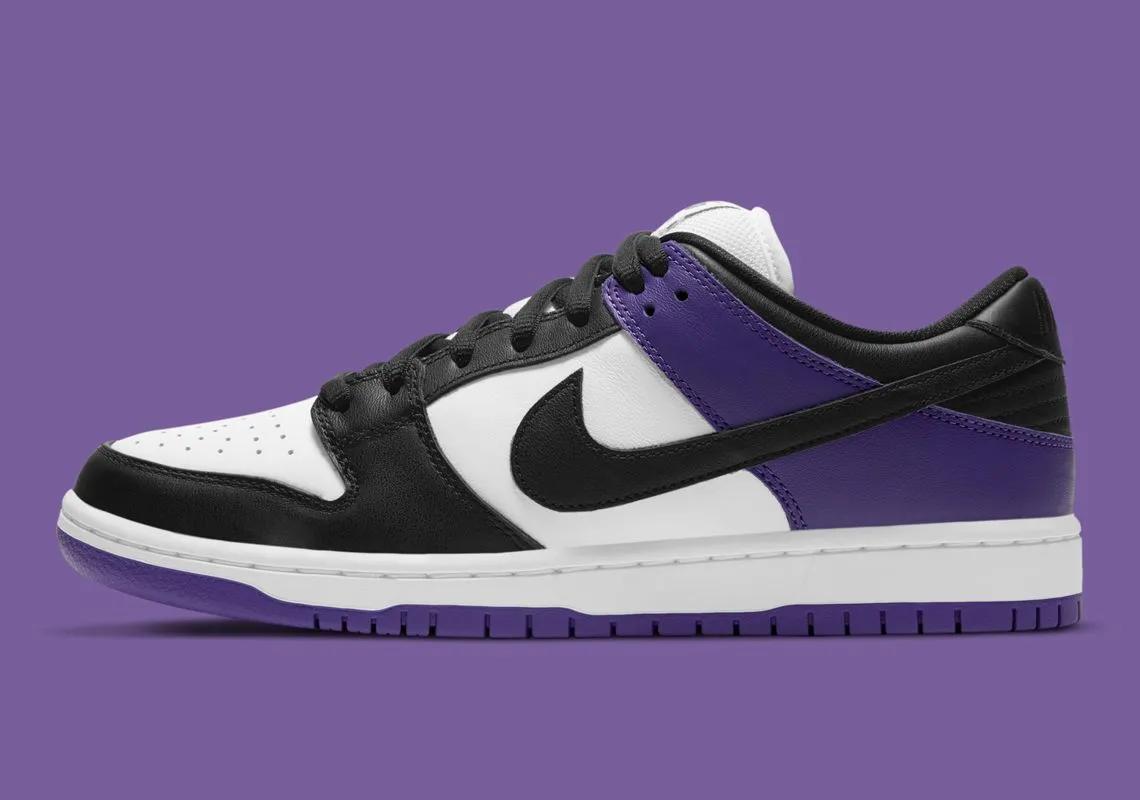 Nike SB Dunk Low Pro Court Purple Restock
