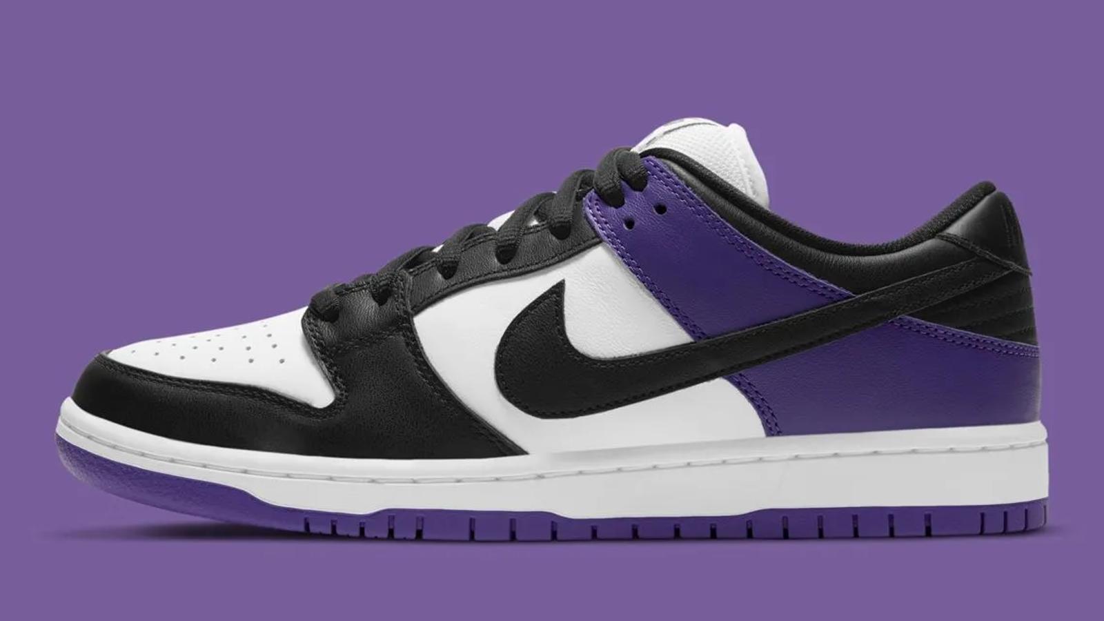 Nike SB Dunk Low Pro Court Purple Restock