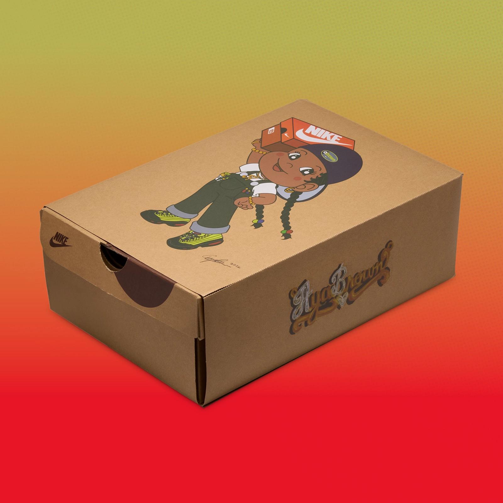 Aya Brown x Nike Air Max 95 Big Bubble "Atomic Green" drops August 21st, 2026