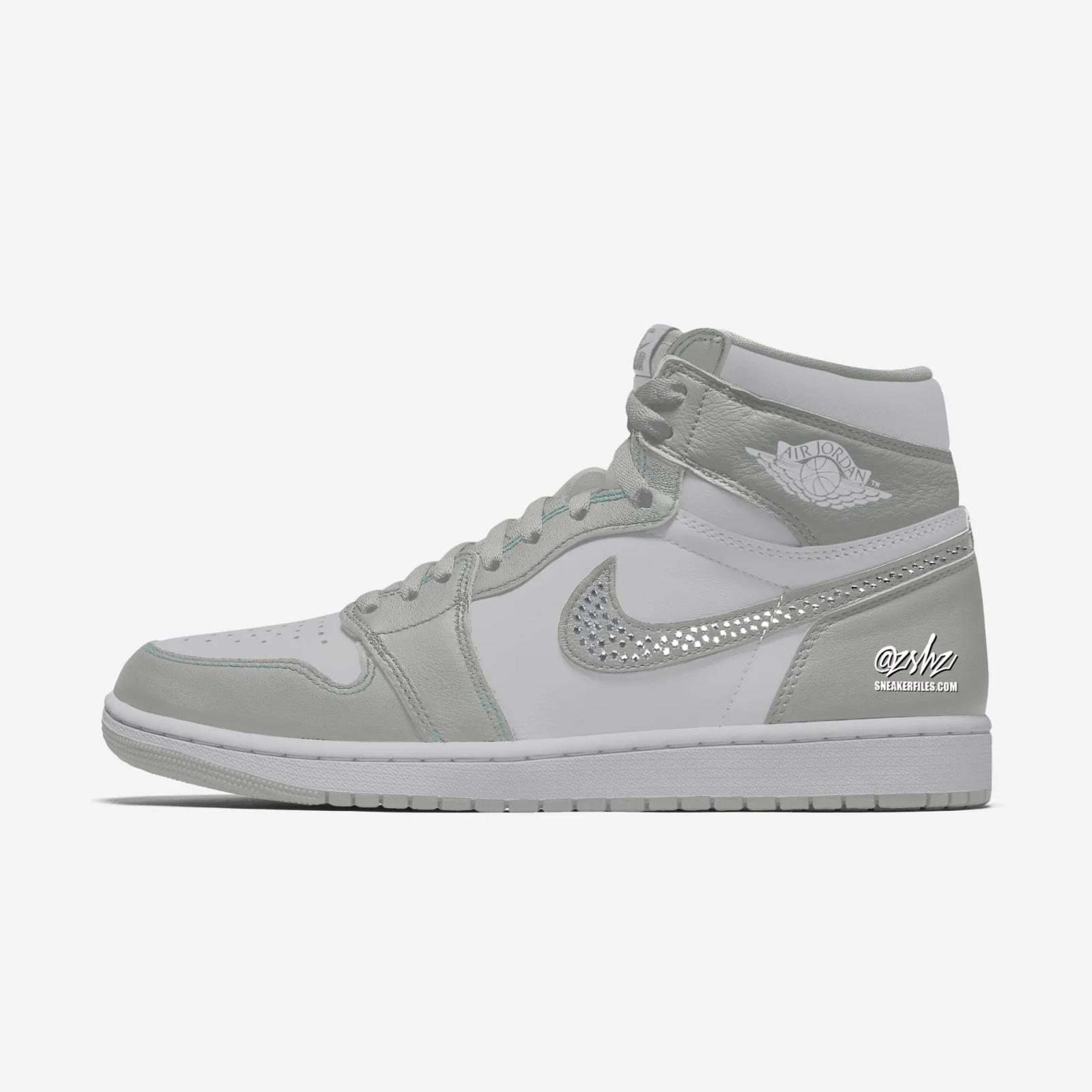 Swarovski x Air Jordan 1 Retro High OG “Vast Grey”