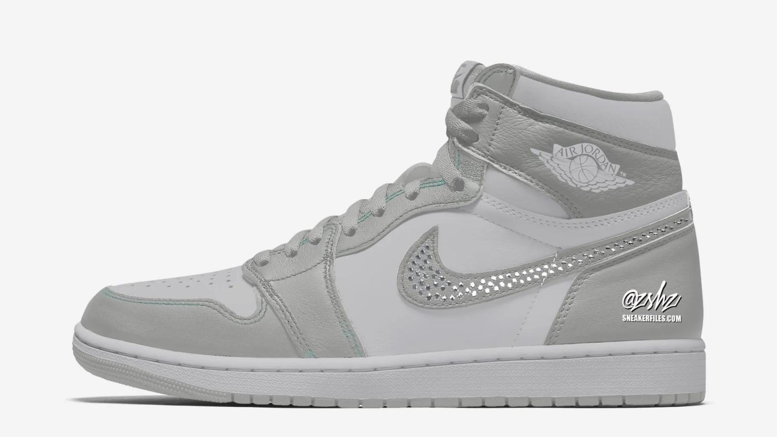 Swarovski x Air Jordan 1 Retro High OG “Vast Grey”