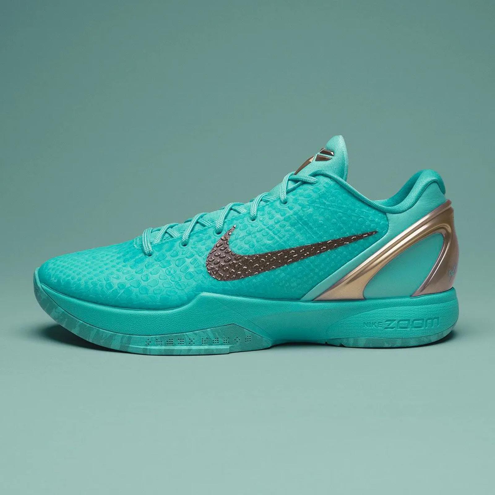 Jalen Brunson x Nike Kobe 6 Protro Hyper Turqoise IQ5774-300 Release Date 2025