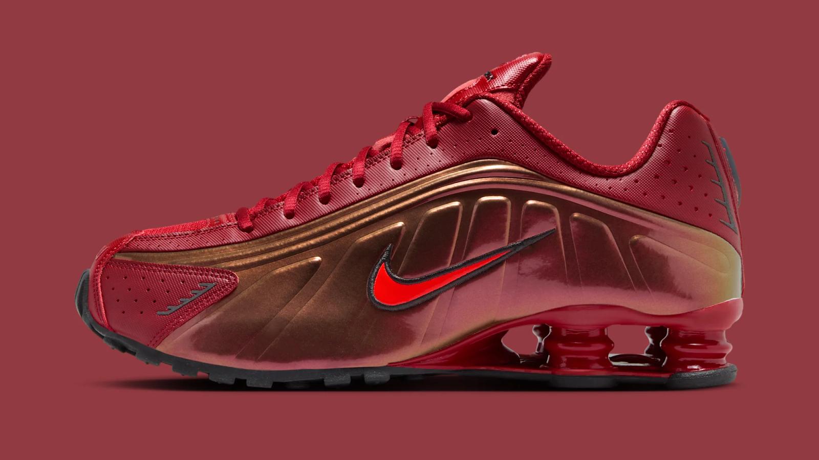 Nike Shox R4 SE "Team Crimson" drops in 2026