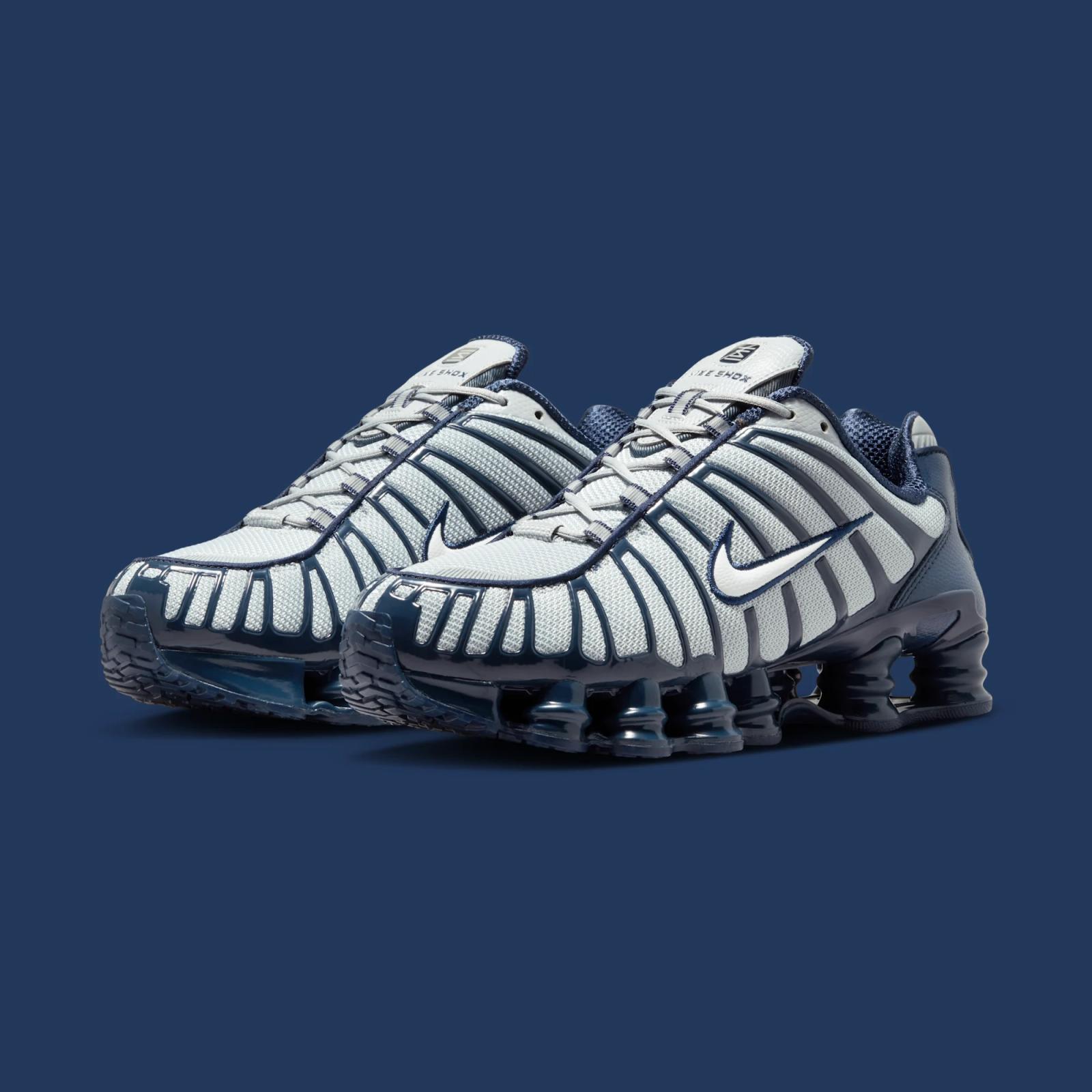 Nike Shox TL "Wolf Grey & Midnight Navy" drops in 2026